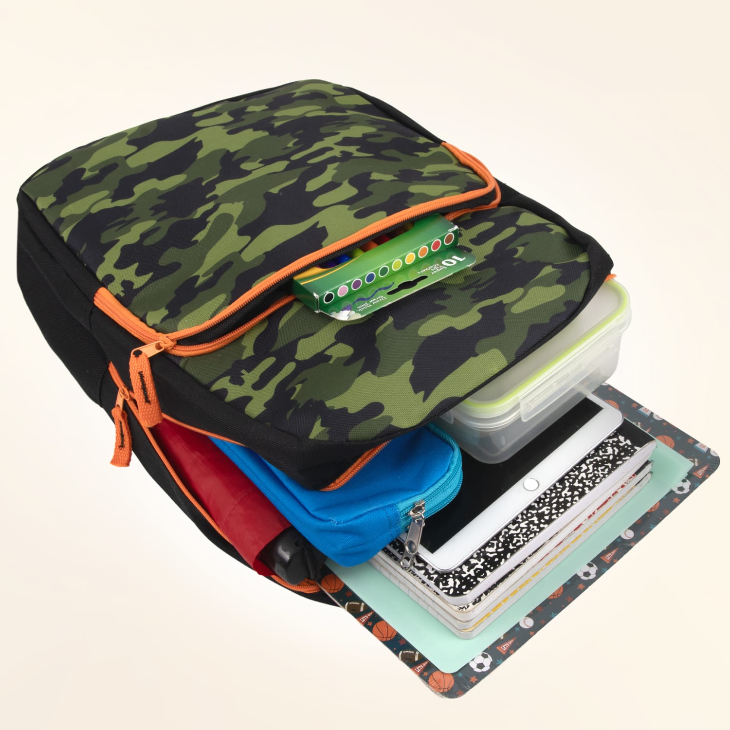 Trailmaker Backpacks With 20-Piece School Supply Kits, Assorted, Total Qty 24 - Image 6