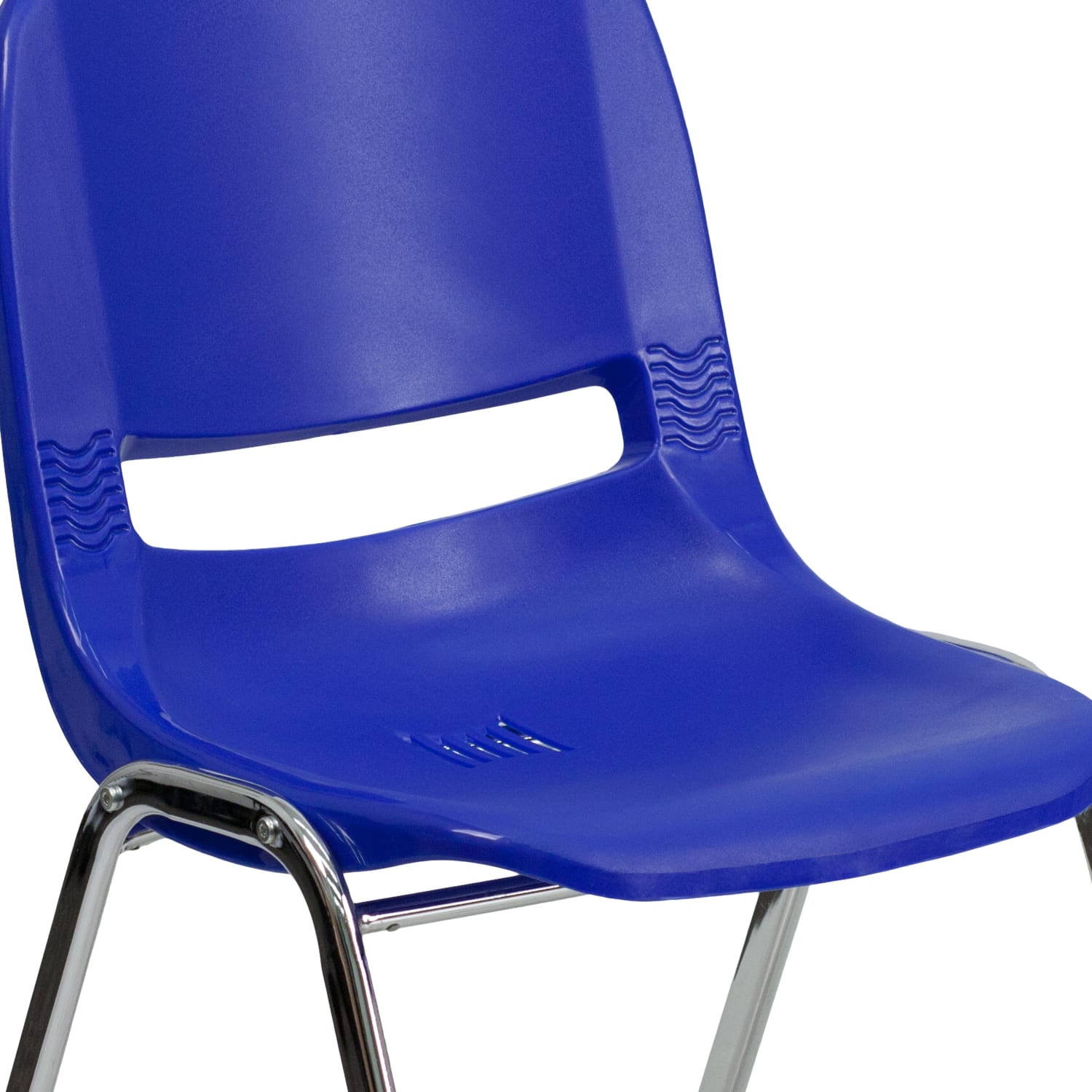 Flash Furniture HERCULES Series 661lb Capacity Ergonomic Shell Stack Chair 16in Seat Height NavyChrome PopularChairscom Flash Furniture HERCULES Series 661 lb Capacity Ergonomic Shell Stack Chair 16in Seat Height NavyChrome PopularChairscom