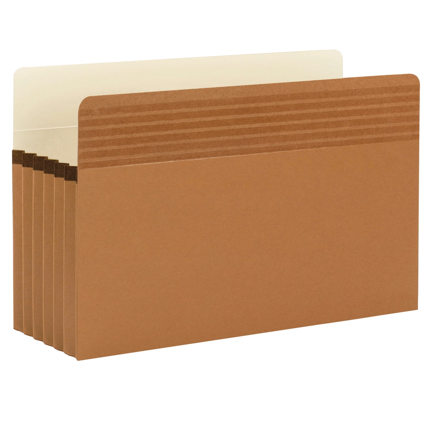 Smead Easy Grip Pockets, 5 1/4in Expansion, Legal Size, 30% Recycled, Redrope, Pack Of 10 - Image 3
