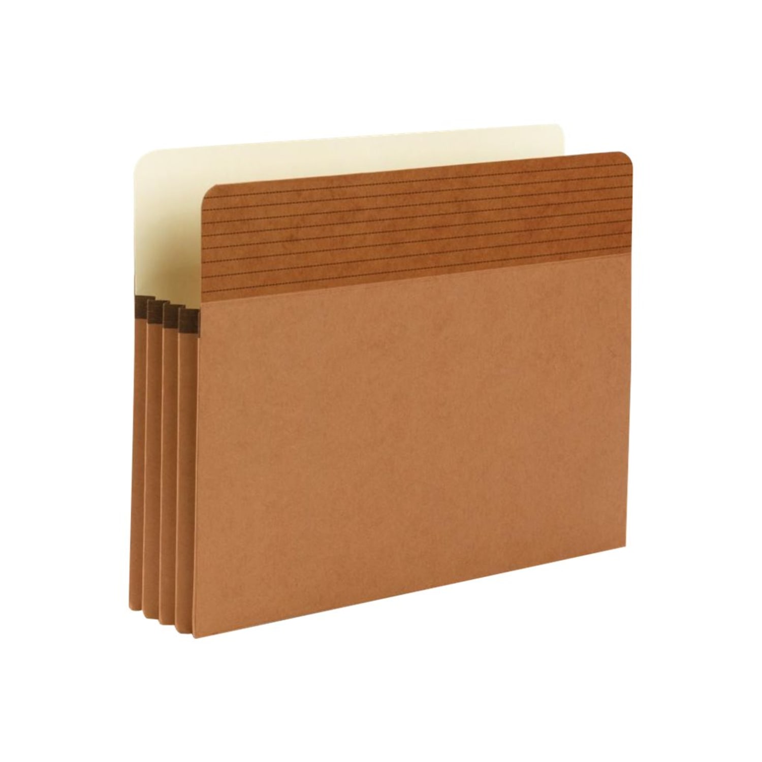 Smead Easy Grip Pockets, 3 1/2in Expansion, Letter Size, 30% Recycled, Redrope, Pack Of 25 - Image 5