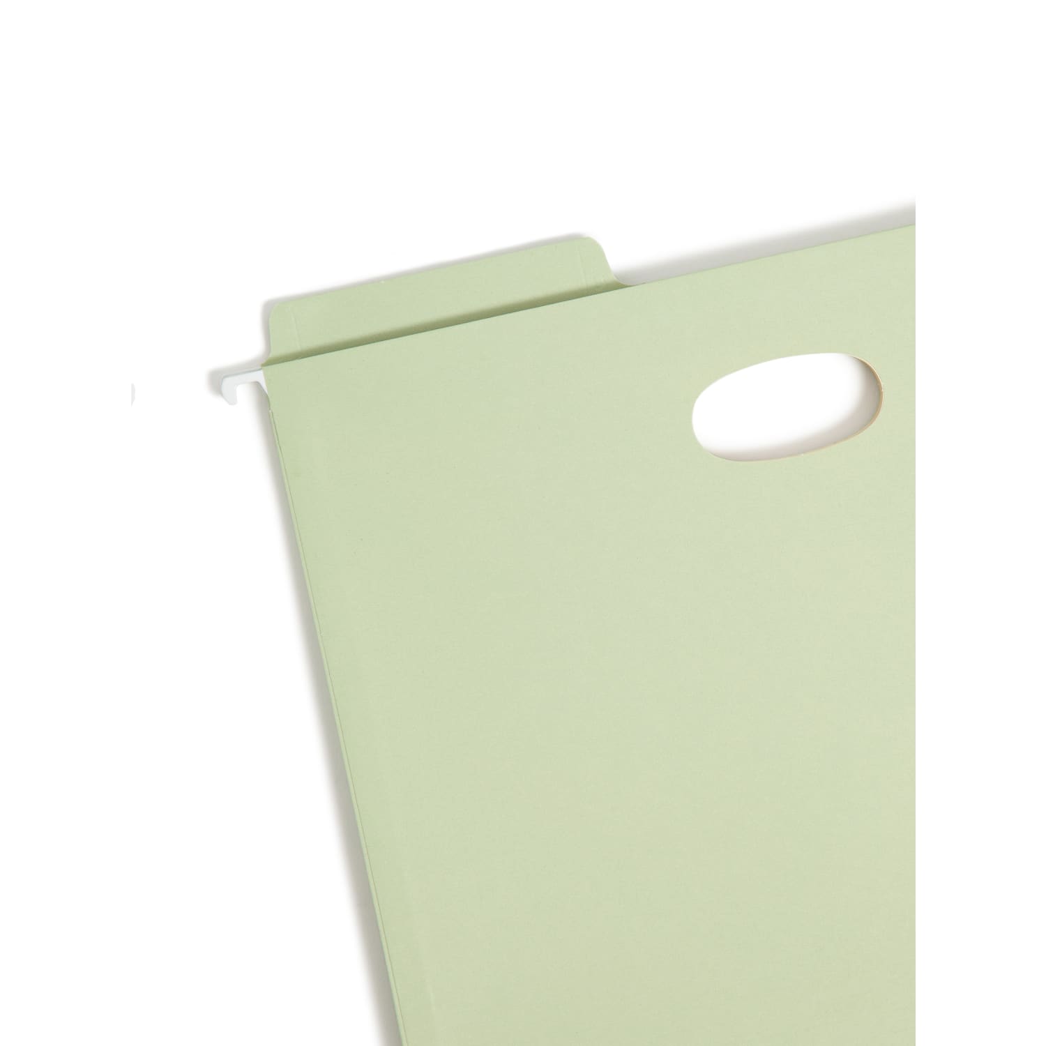 Smead FasTab 5 1/4in Hanging Pockets, Letter Size, Moss, Pack Of 9 - Image 4