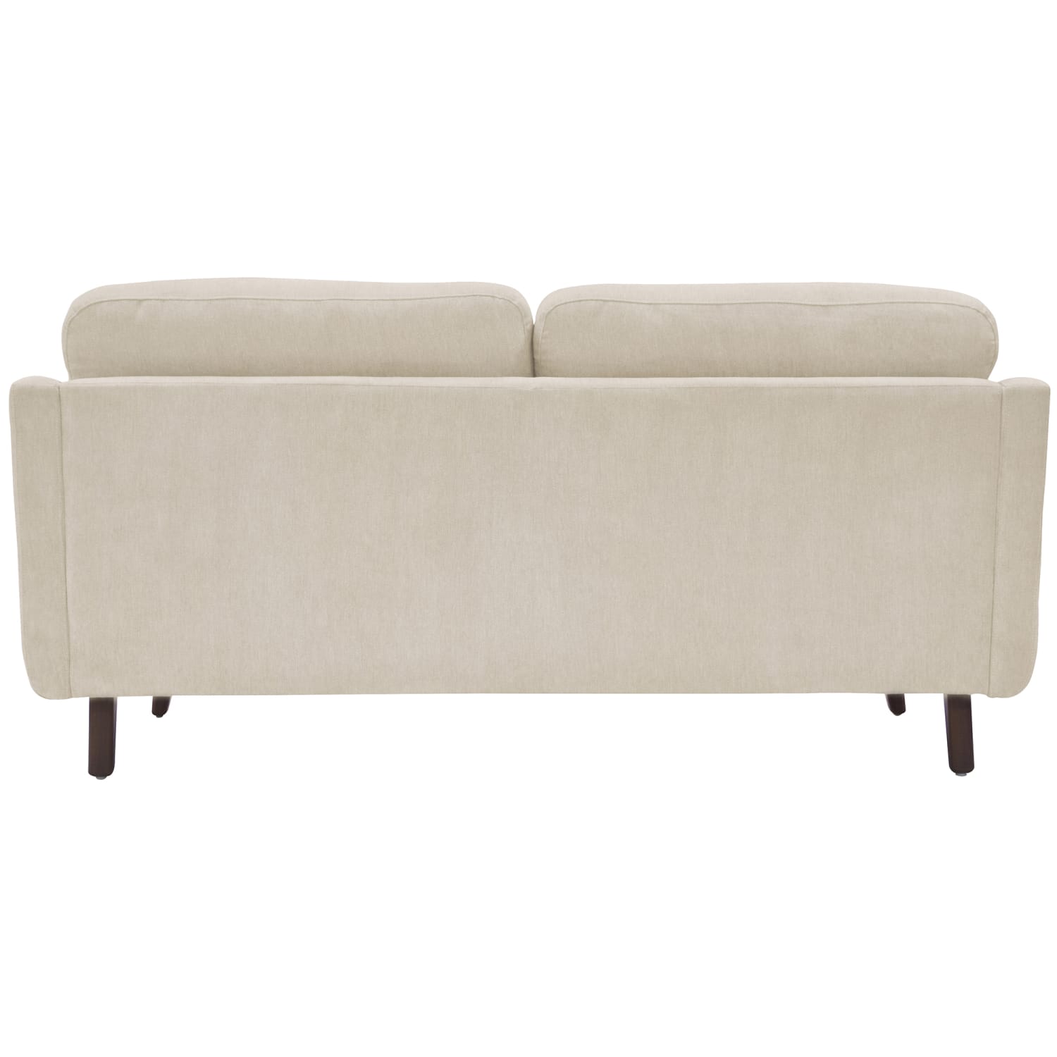 Elle Decor Chloe Mid-Century Modern Sofa, Beige/Chestnut - Image 6