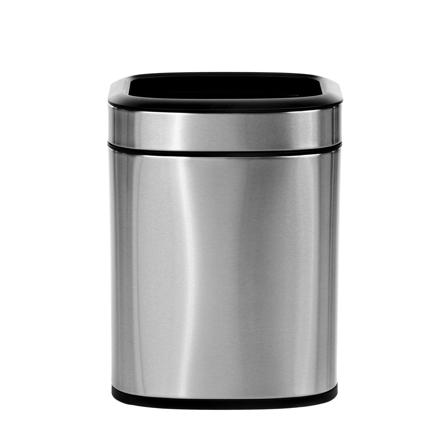 Alpine Stainless Steel Trash Cans, 1.6 Gallon, Silver, Set Of 2 Cans - Image 4