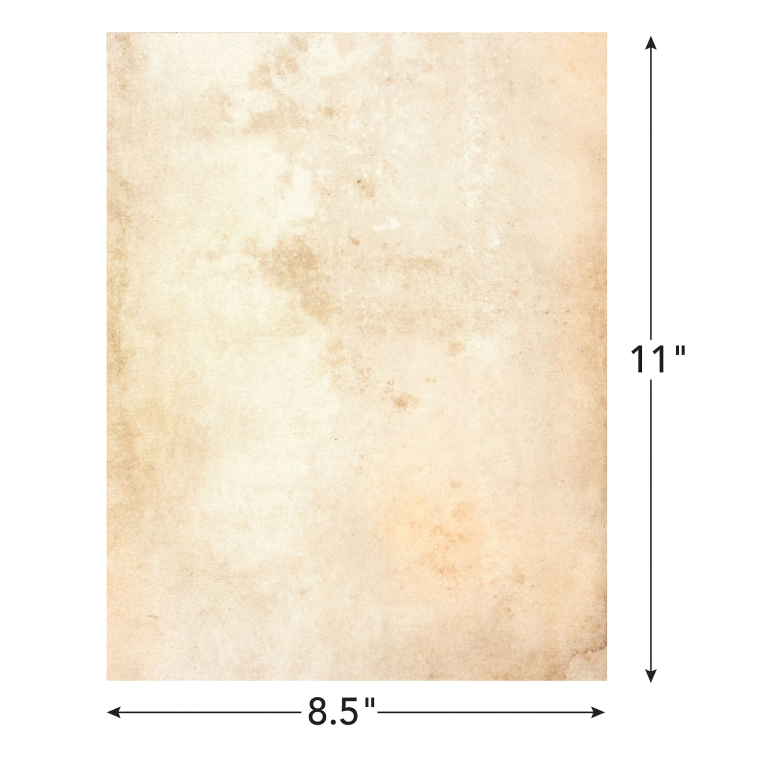 Great Papers! Design Paper, Rustic Antique Stationery Letterhead, 8-1/2in x 11in, Multicolor, Pack Of 80 Sheets - Image 3