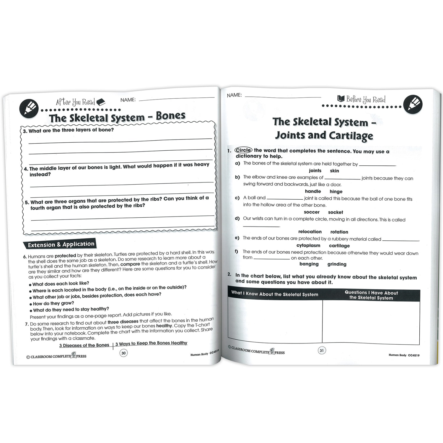 Classroom Complete Press Human Body Big Book - Image 4