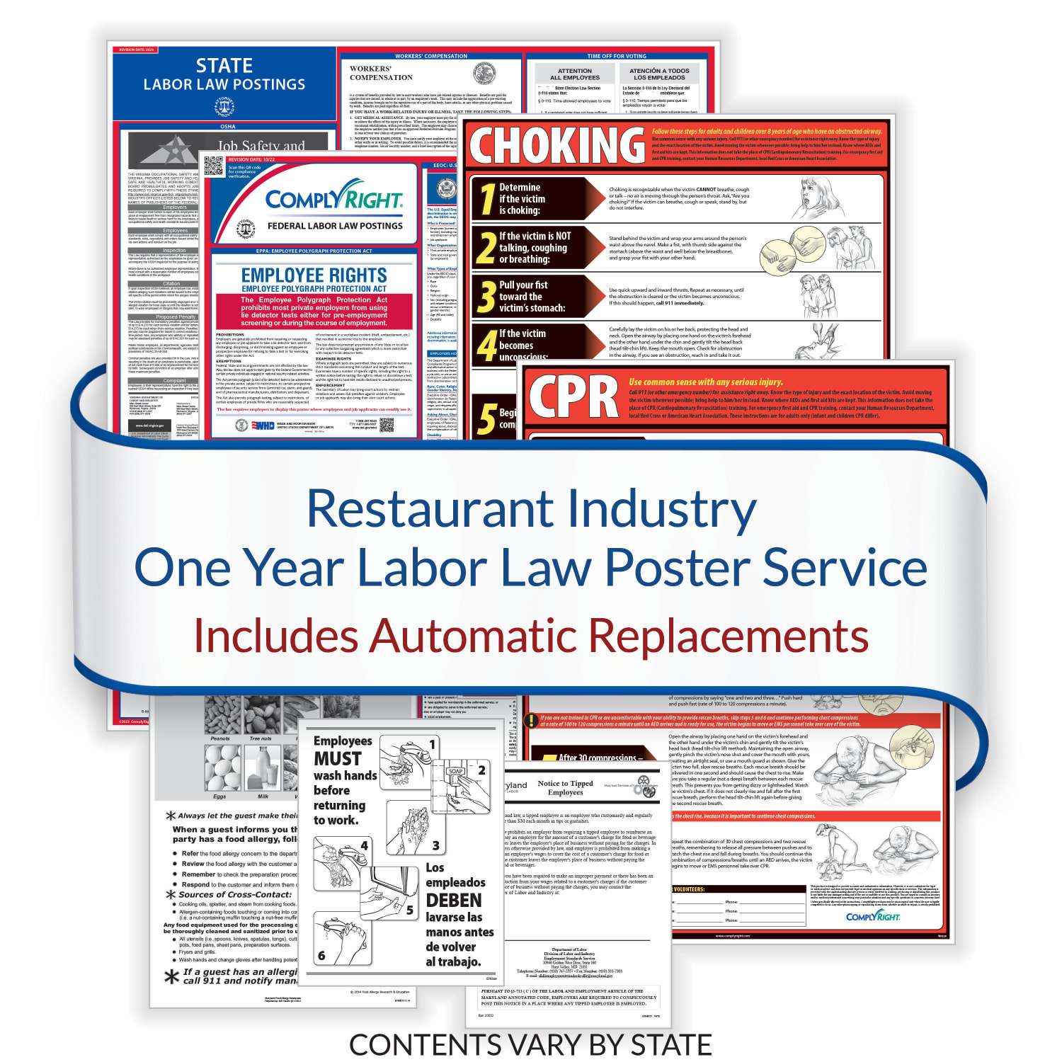 ComplyRight Restaurant Federal And State Labor Law 1-Year Poster Service, English, New Hampshire - Image 3