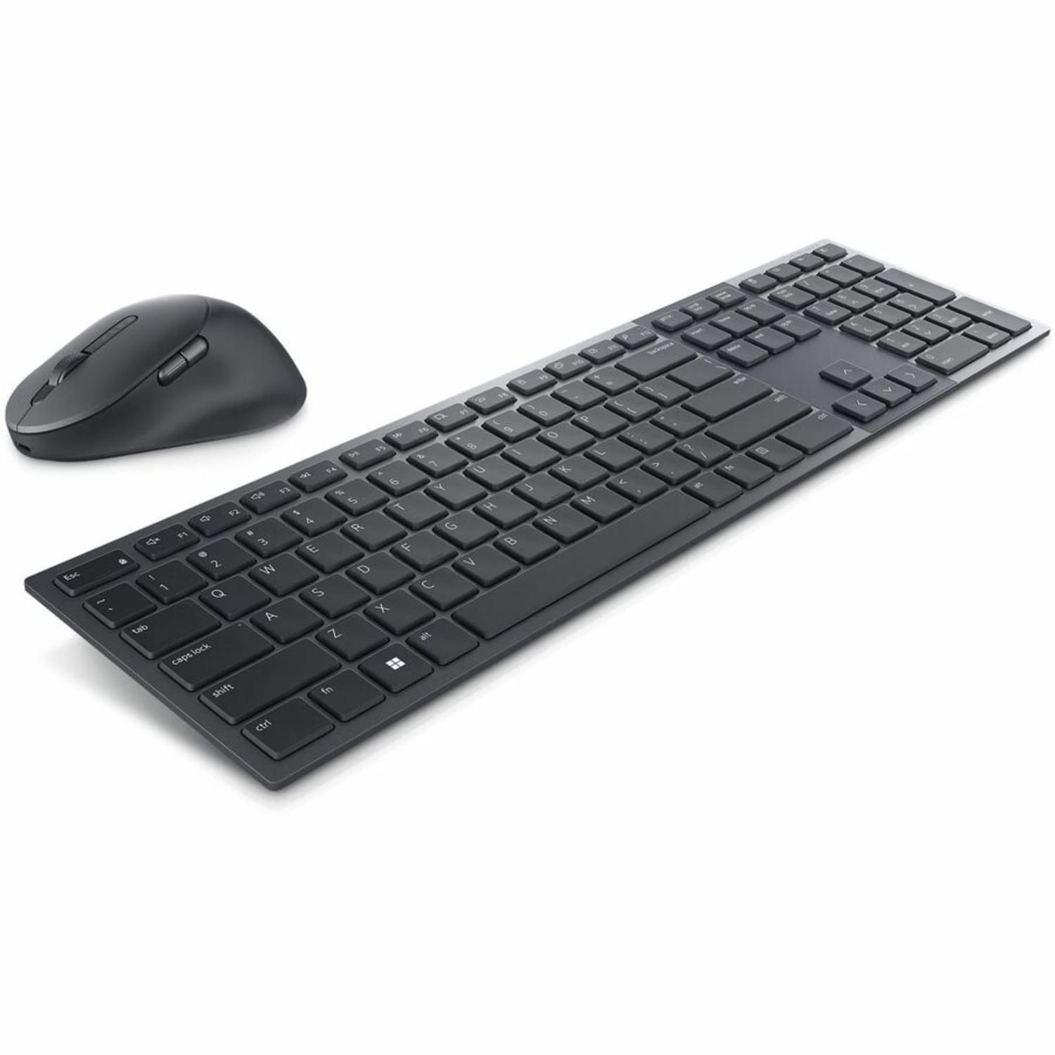 Dell Premier KM900 Keyboard and Mouse - USB Type A Scissors Wireless Bluetooth/RF 5.1 2.40 GHz Keyboard - Graphite - USB Type A Wireless Bluetooth/RF Mouse - 8000 dpi - 7 Button - Scroll Wheel - Graphite - Image 5