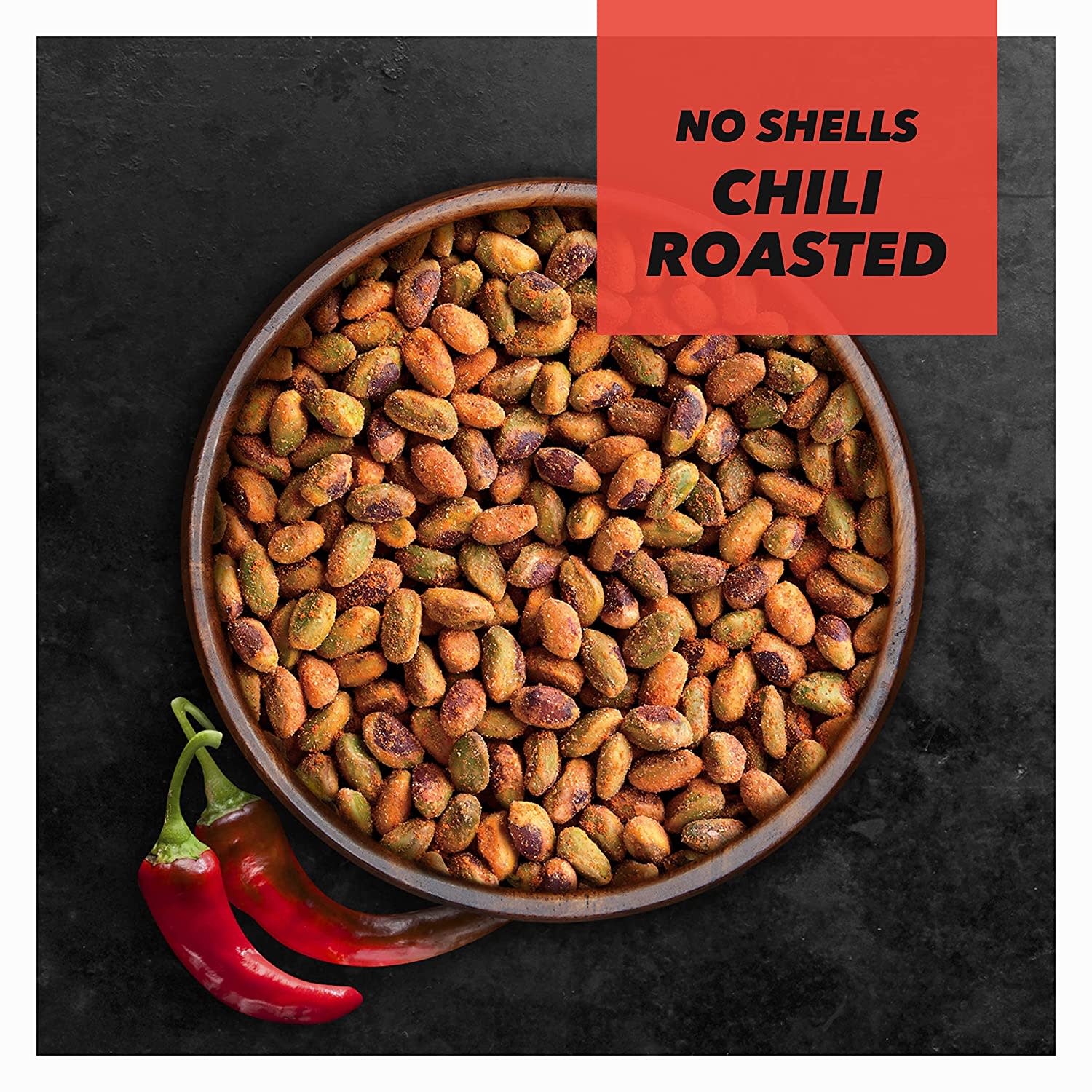 Wonderful Pistachios No-Shell Chili-Roasted Pistachios, 2.25 Oz, Box Of 8 Bags - Image 6
