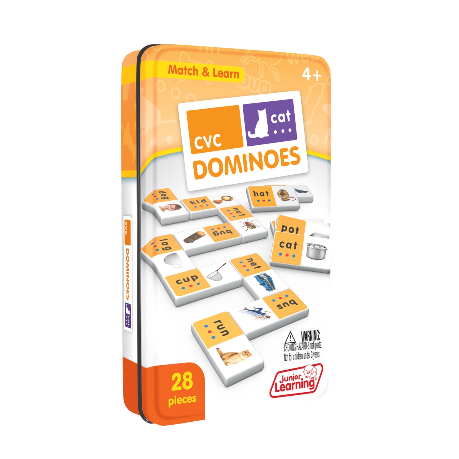 Junior Learning Cvc Match & Learn Dominoes, Pack Of 2 - Image 4
