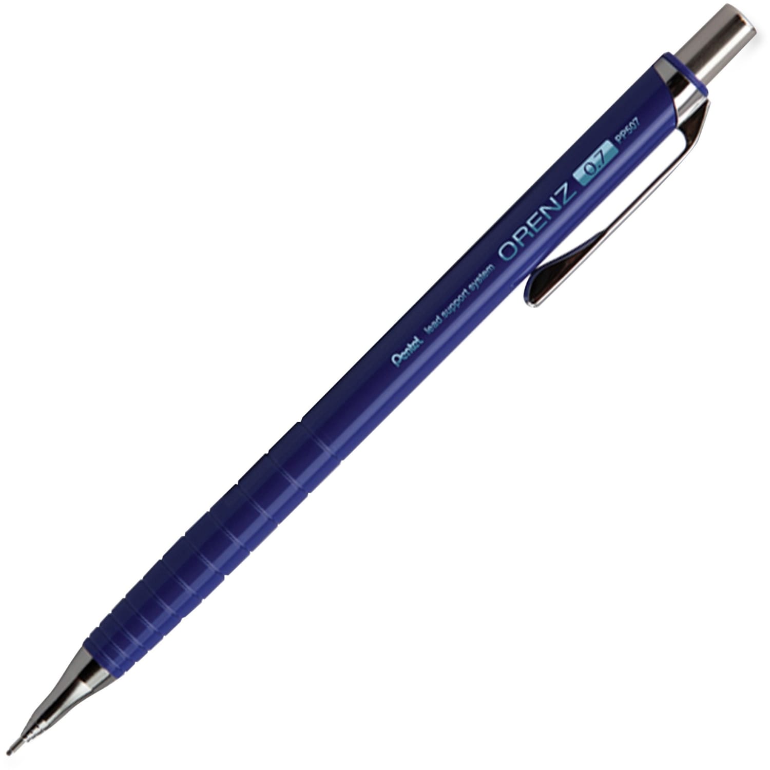 Orenz Mechanical Pencil, B Lead, 0.7 mm, Blue Barrel - Image 3