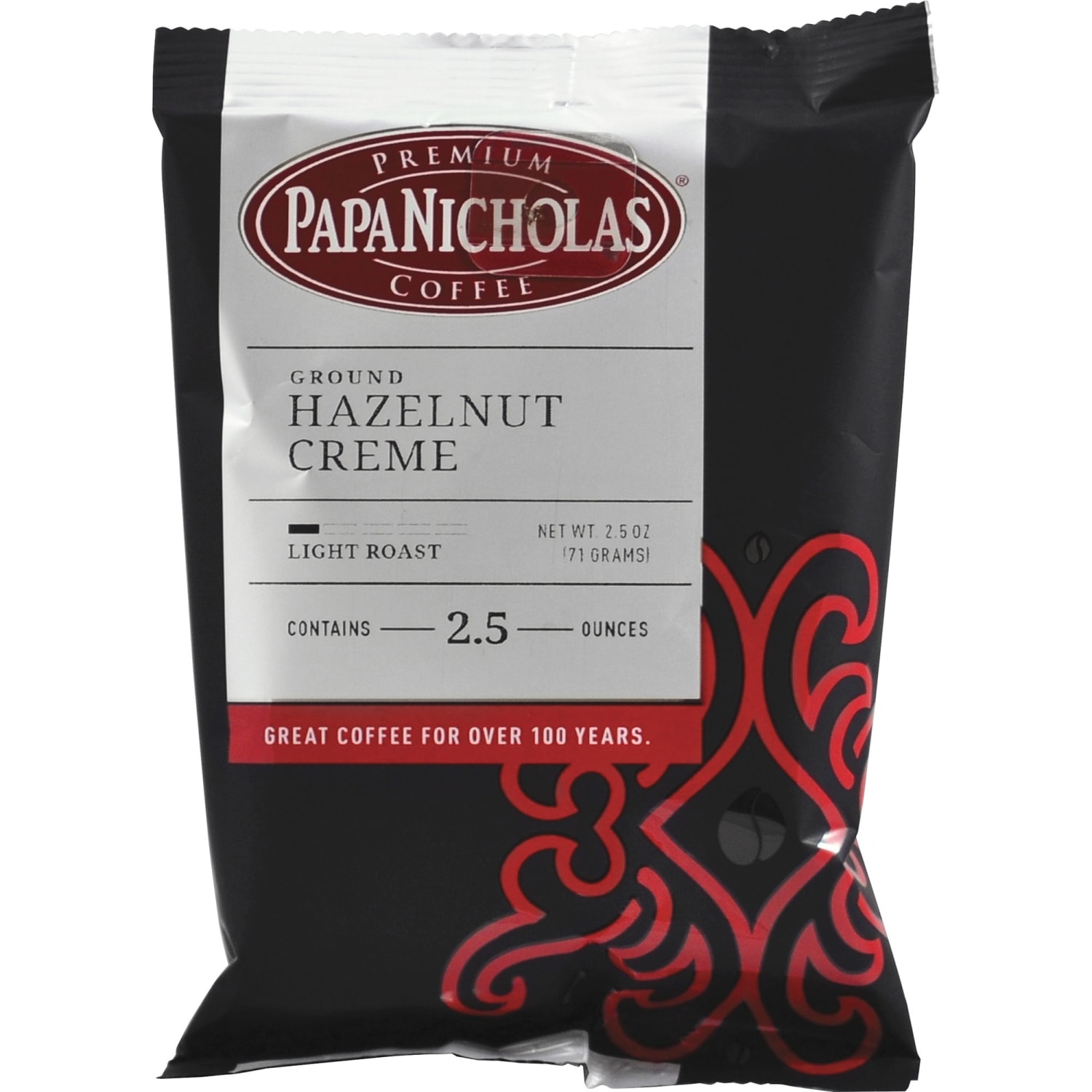 PapaNicholas Coffee Single-Serve Coffee Packets, Hazelnut Creme, Carton Of 18 - Image 3