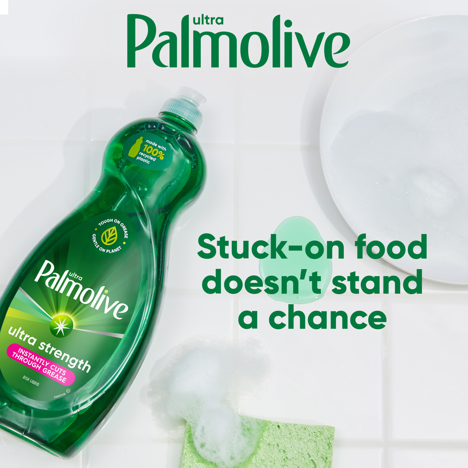 Palmolive Ultra Strength Liquid Dishwashing Soap, 20 Oz Bottle - Image 4