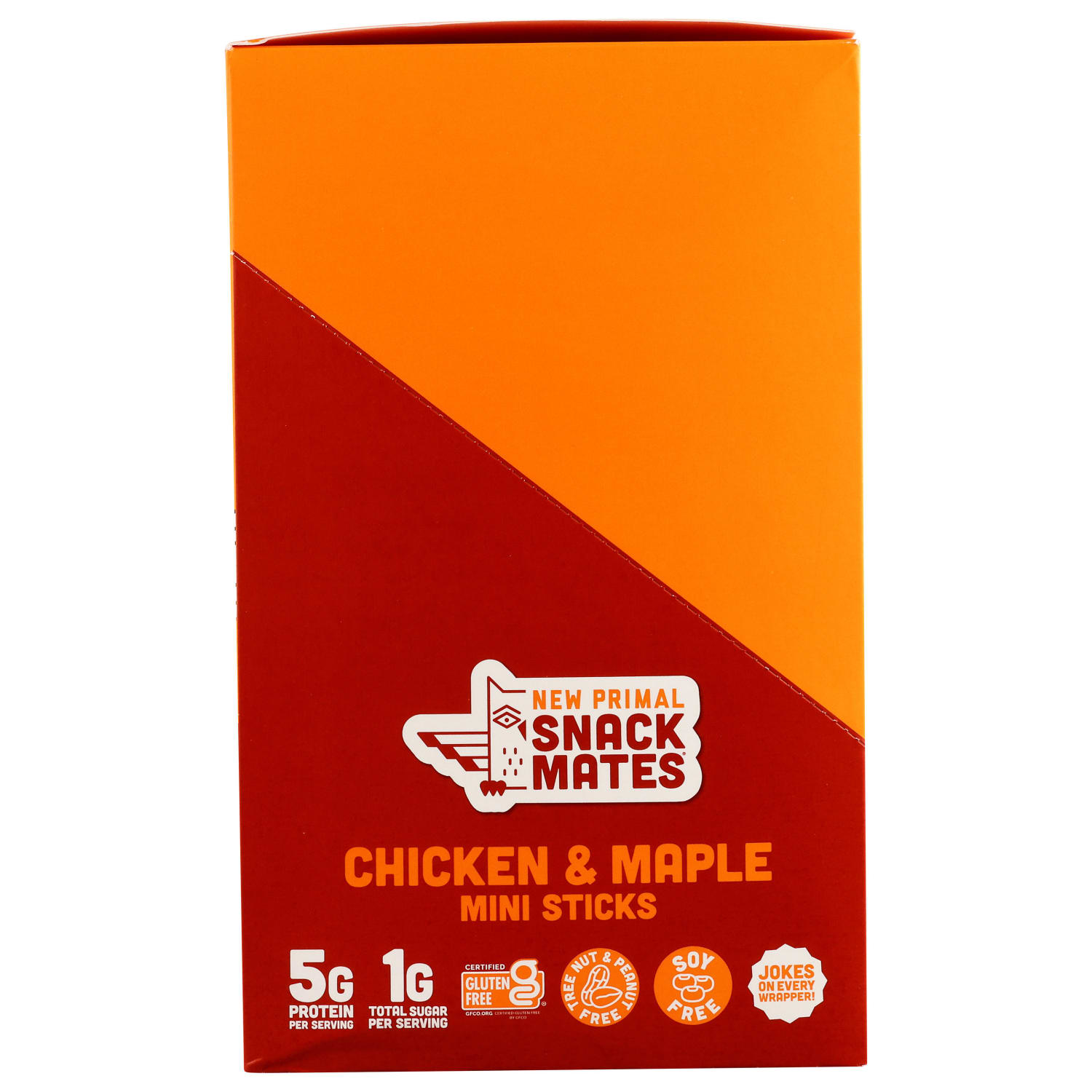 The New Primal Chicken & Maple Snack Mates Kids Sticks, 2.5 Oz, Total Qty 8 - Image 5