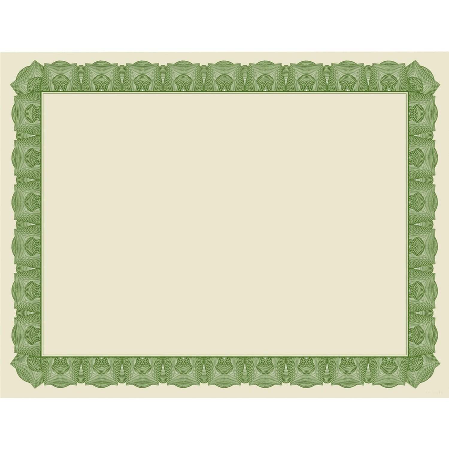 Geographics Tree Free Certificate - 8.5in Width - Multicolor with Green Border - Sugarcane - 15 / Pack - Image 4