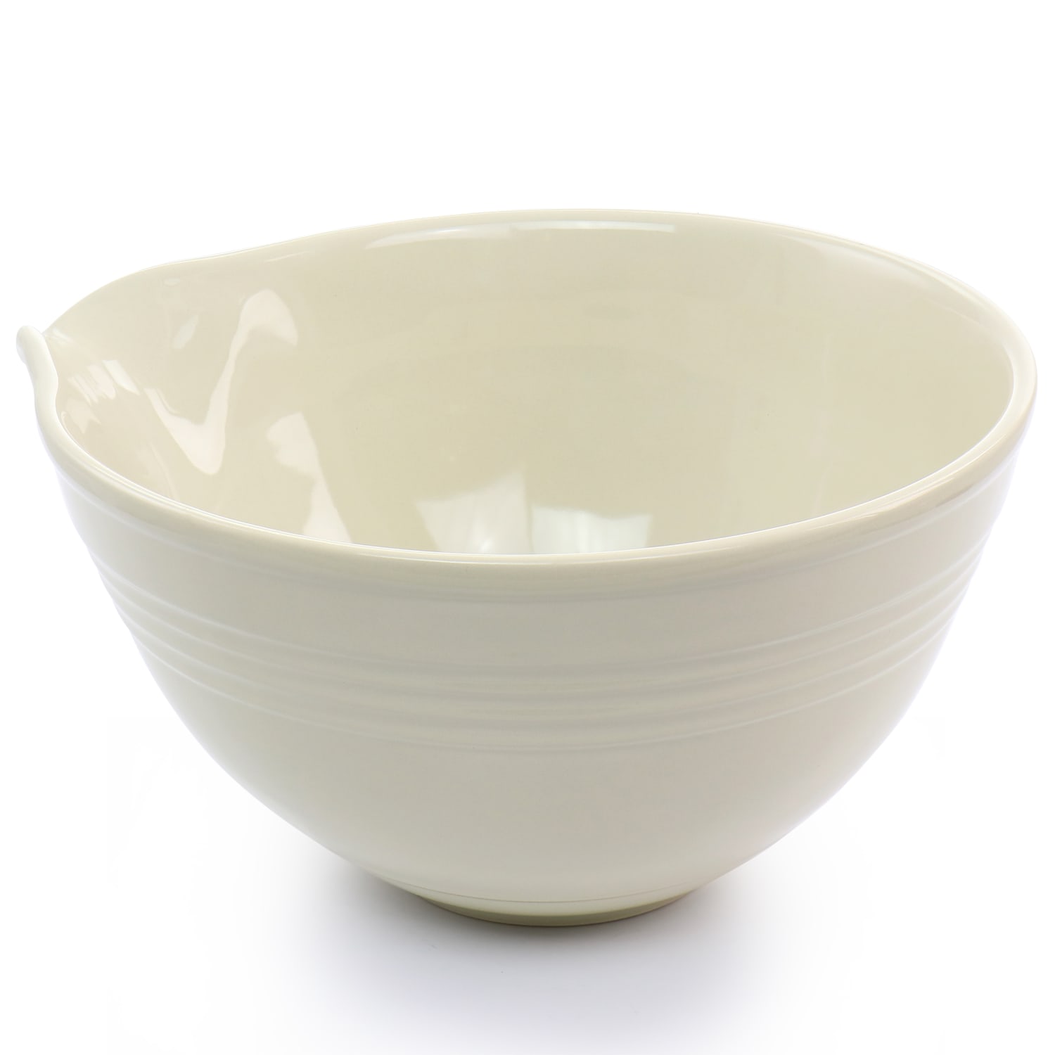 Martha Stewart 3.3-Quart Mixing Bowl, Taupe - Image 3