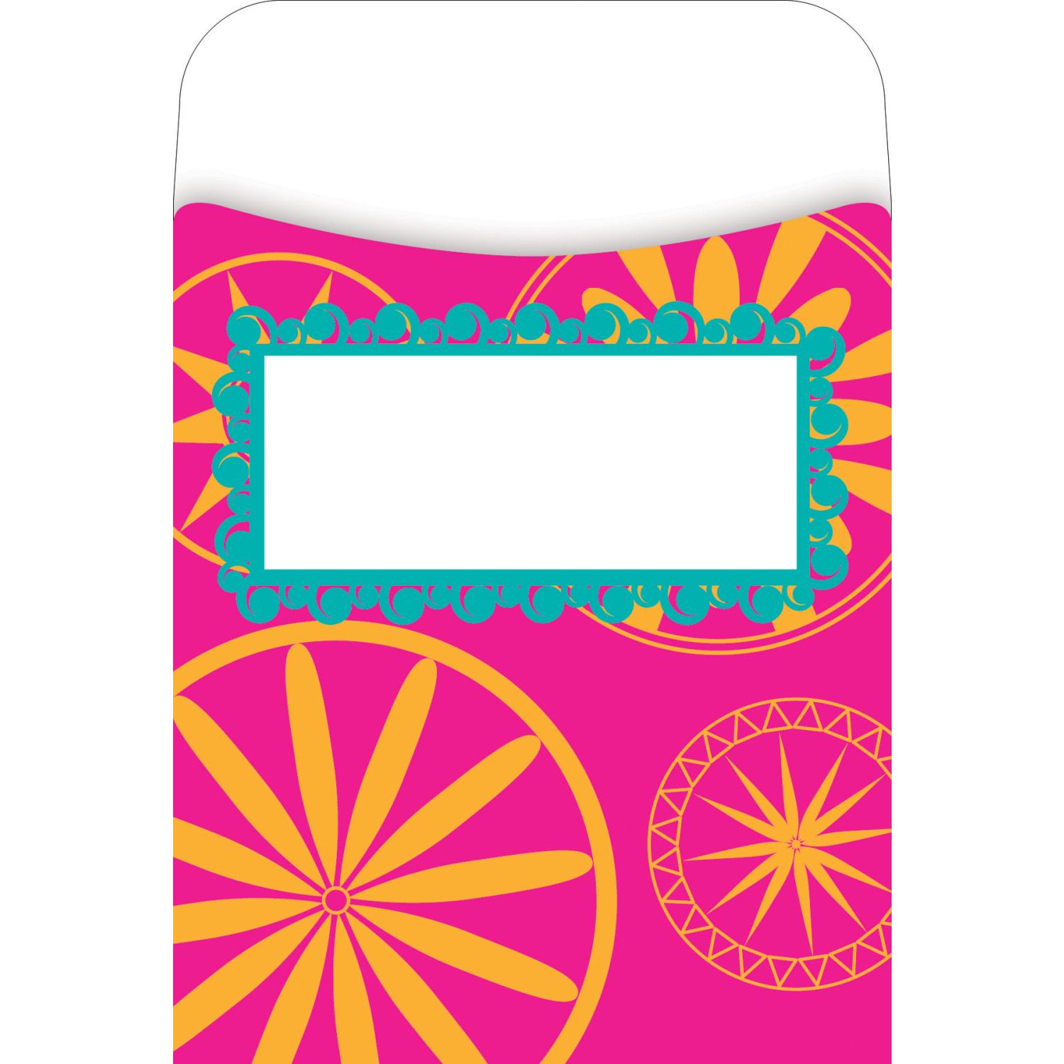 Barker Creek Peel & Stick Library Pockets, 3in x 5in, Bohemian, Pack Of 60 Pockets - Image 5