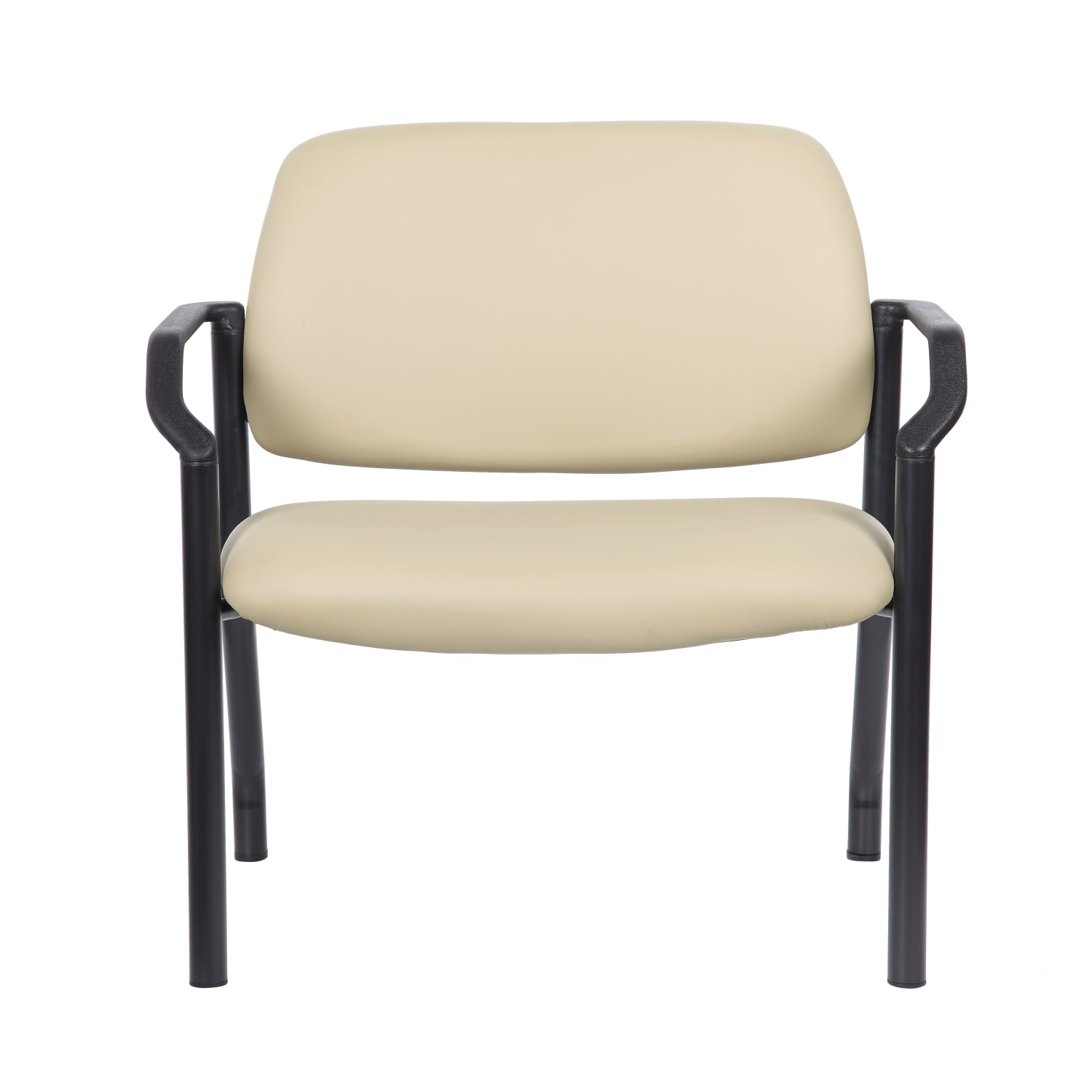 Boss Office Products MidBack Guest Chair With Arms Heavy Duty Beige PopularChairscom Boss Office Products Mid Back Guest Chair With Arms Heavy Duty Beige PopularChairscom