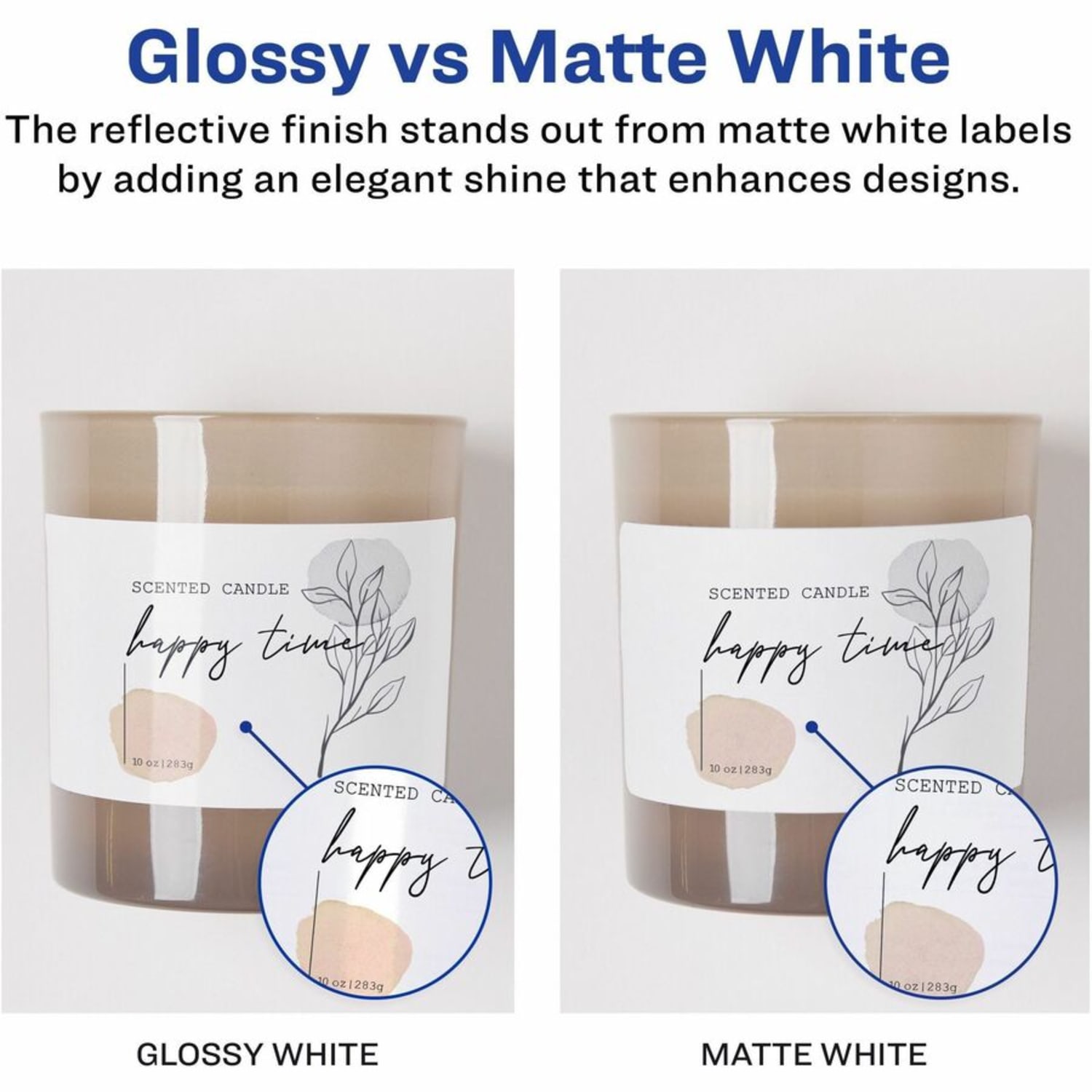 Avery Glossy Permanent Labels, 6528, Mailing, 2in x 4in, White, Pack Of 250 - Image 4