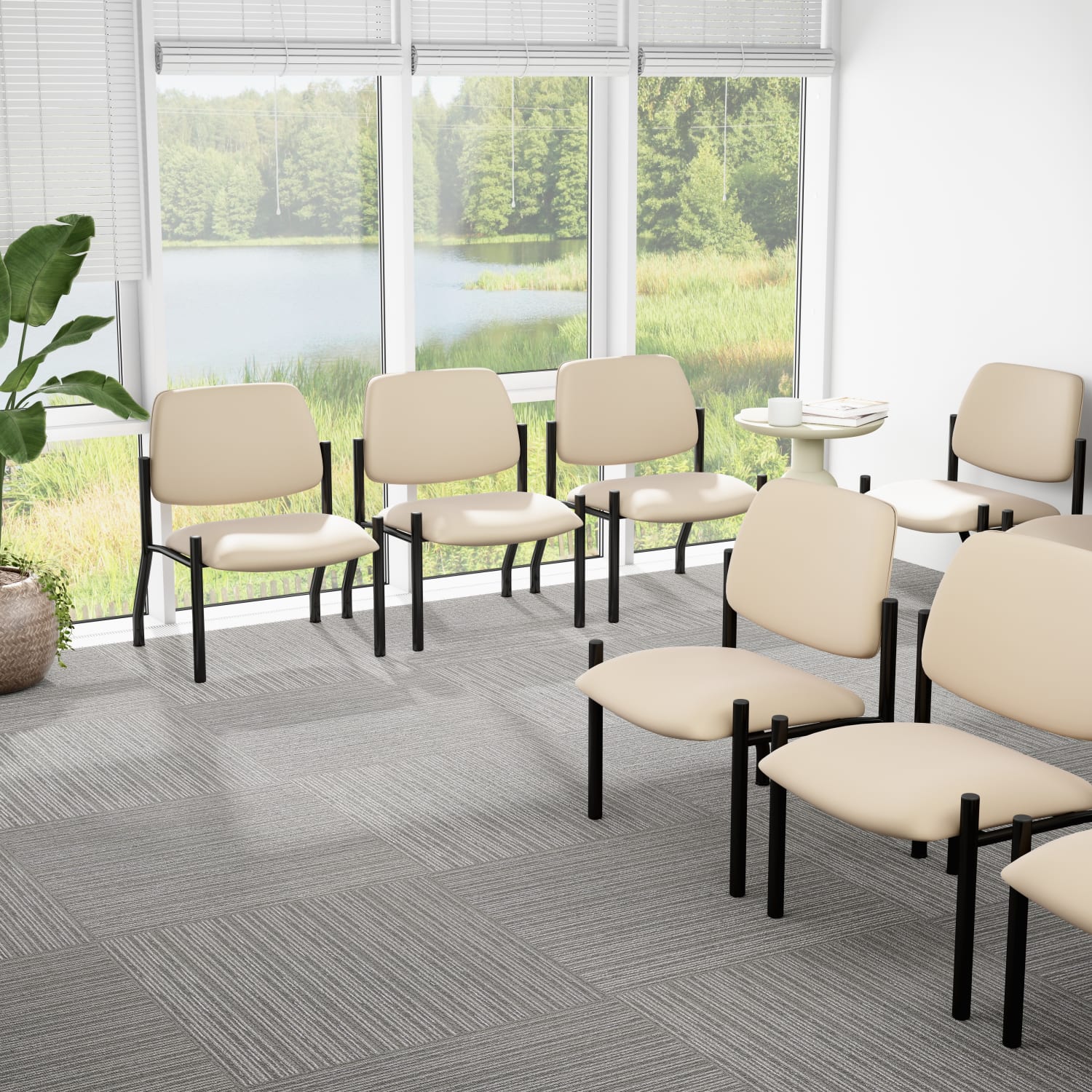 Boss Office Products MidBack Armless Guest Chair Beige PopularChairscom Boss Office Products Mid Back Armless Guest Chair Beige PopularChairscom