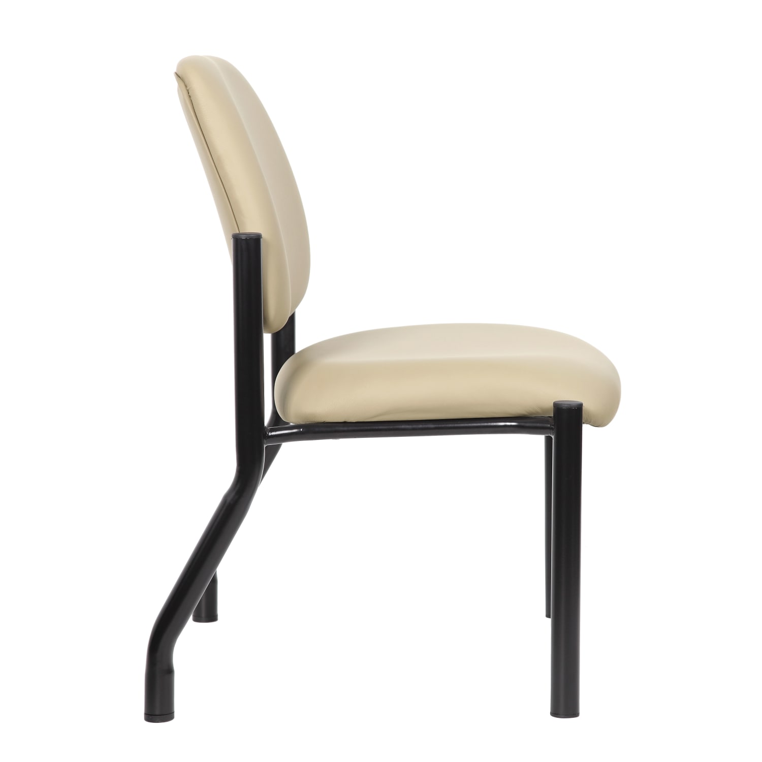 Boss Office Products HeavyDuty MidBack Armless Guest Chair Beige PopularChairscom Boss Office Products Heavy Duty Mid Back Armless Guest Chair Beige PopularChairscom
