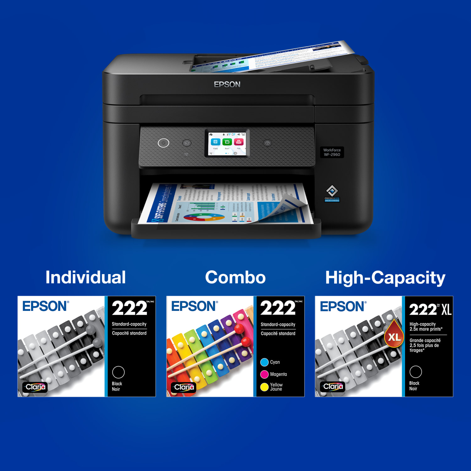 Epson T222 Yellow/Cyan/Magenta Ink Cartridge Multipack, Set Of 3 Cartridges, T222520-S - Image 6