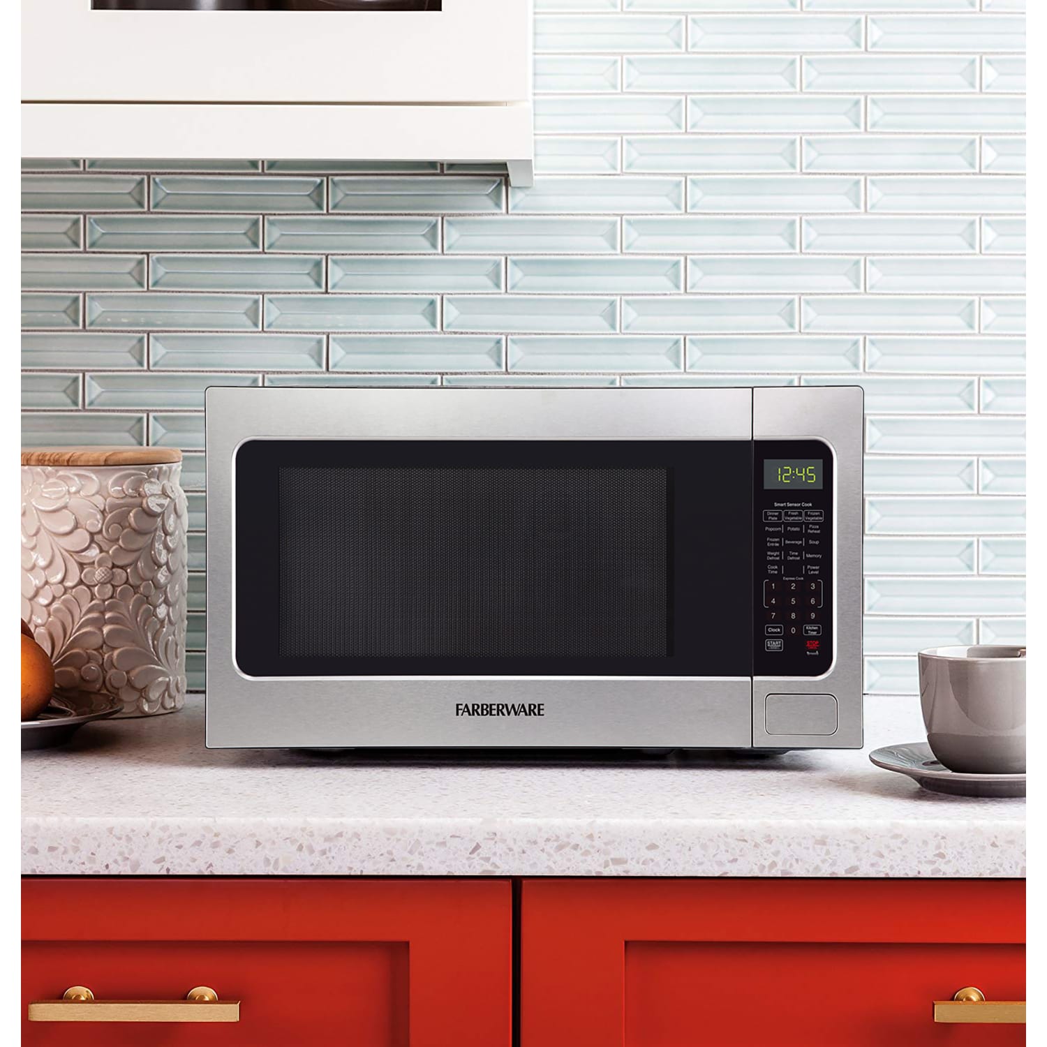 Farberware Professional FMO22ABTBKC 2.2 Cu. Ft. Microwave Oven, Silver - Image 5
