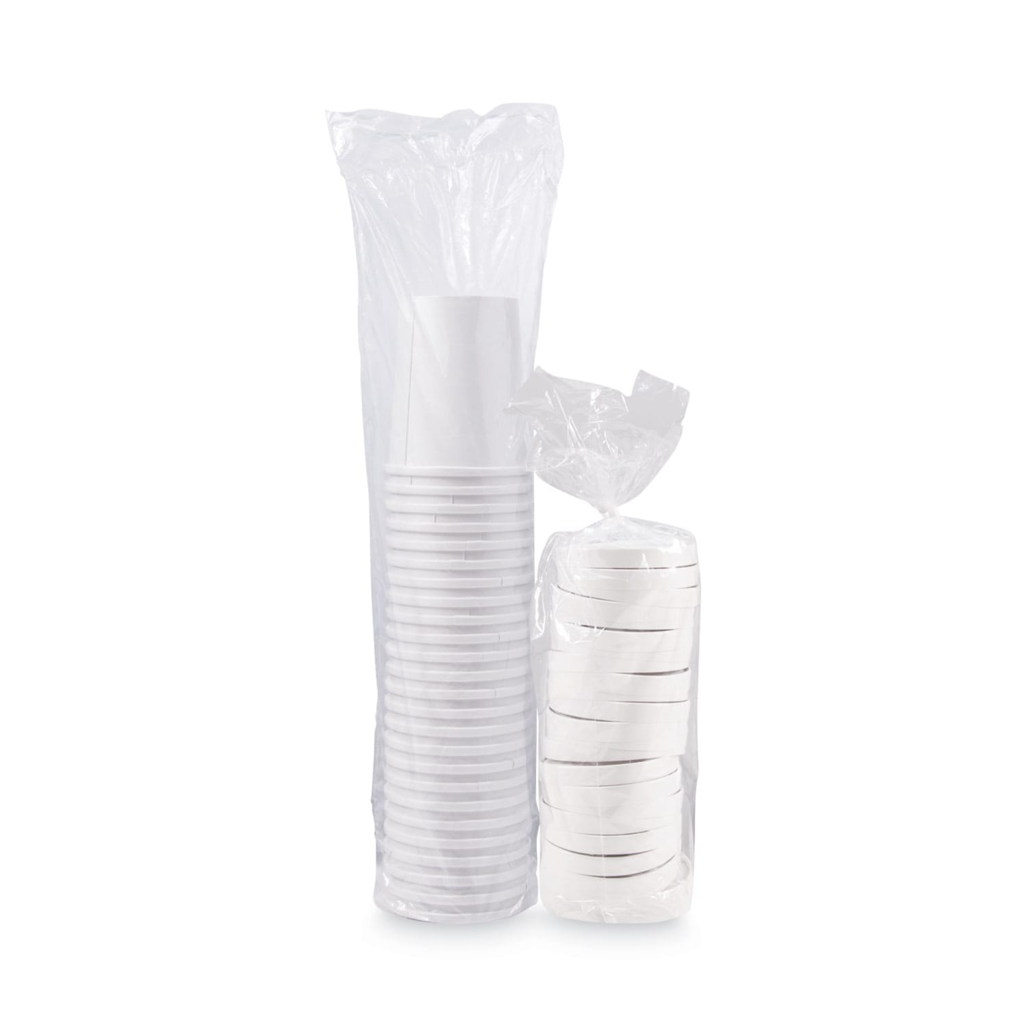 SOLO Cup Flexstyle Double Poly Food Combo Packs, 32 Oz, White, 25 Cups/25 Lids Per Pack, Carton Of 10 Packs - Image 5