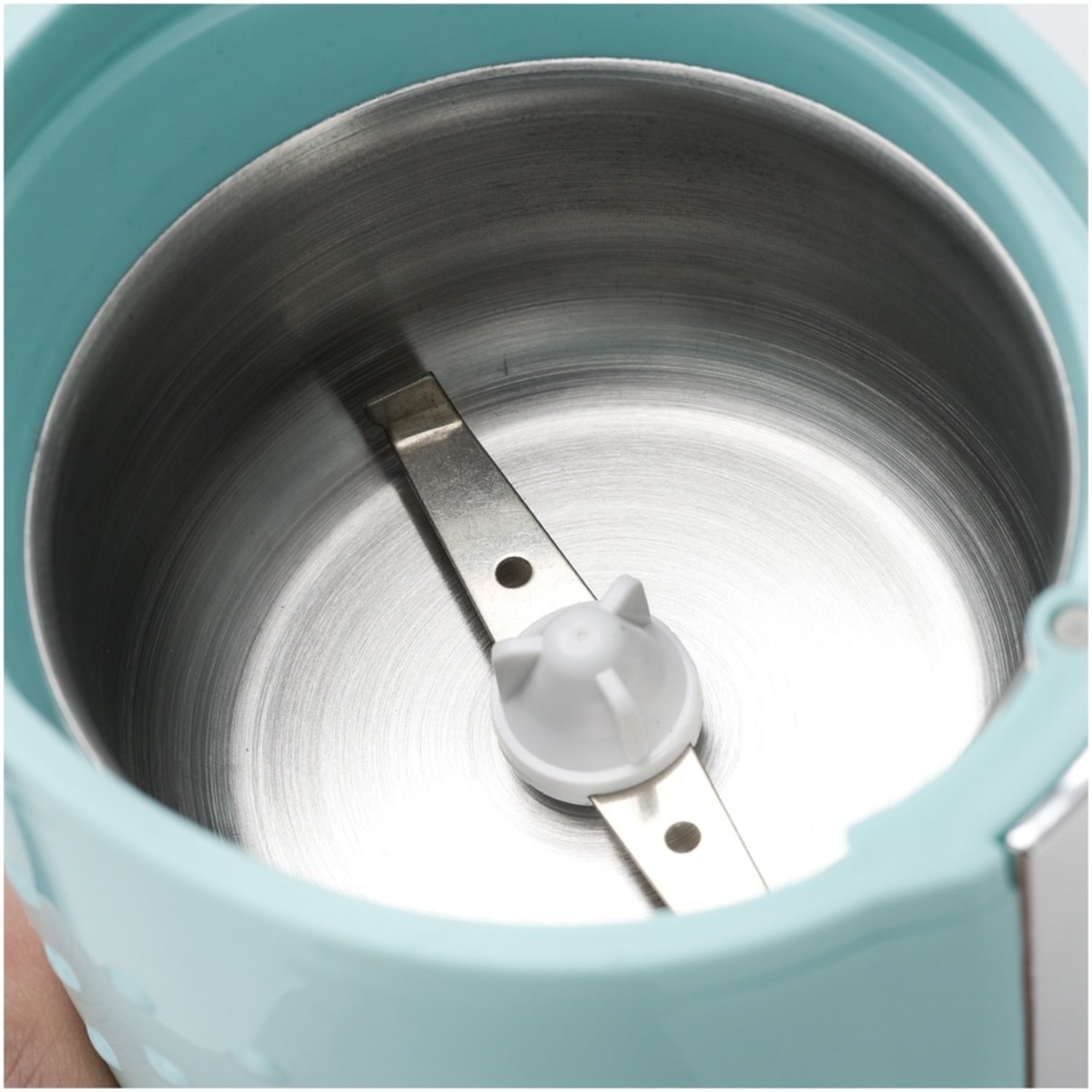Brentwood CG-158BL 4oz Coffee and Spice Grinder, Blue - 150 W4 oz - Blue, Black - Image 4