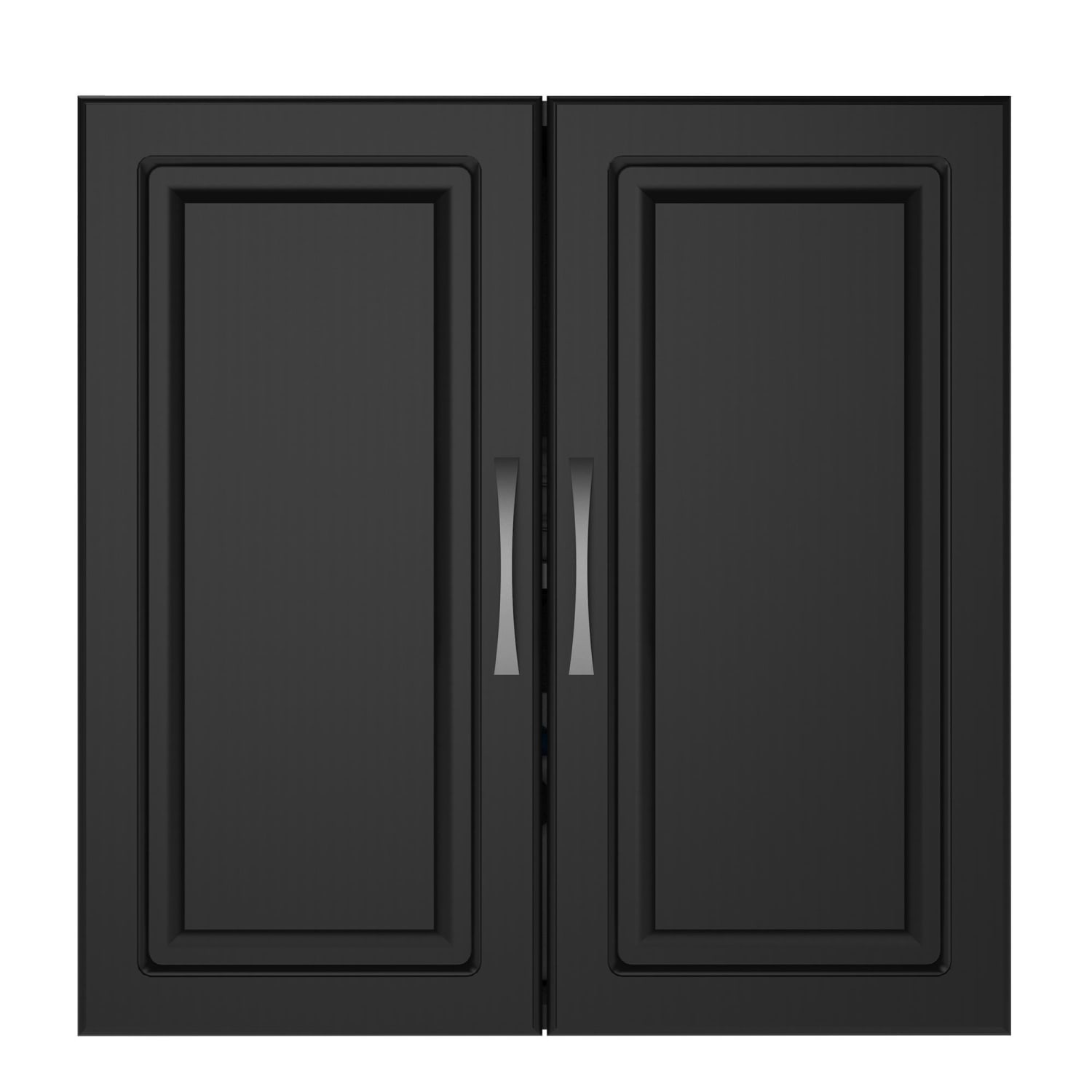 Ameriwood Home Kendall 24in Wall Cabinet, 1 Adjustable Shelf, Black - Image 3