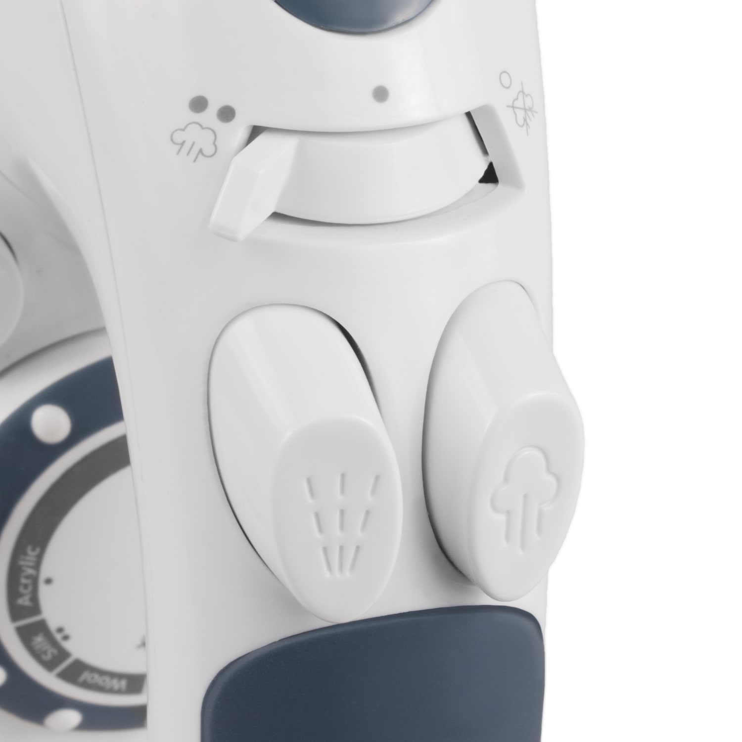 Commercial Care 1200W Steam Iron, 11-1/4inH x 5-1/2inW x 4-11/16inD, Light Blue/White - Image 6