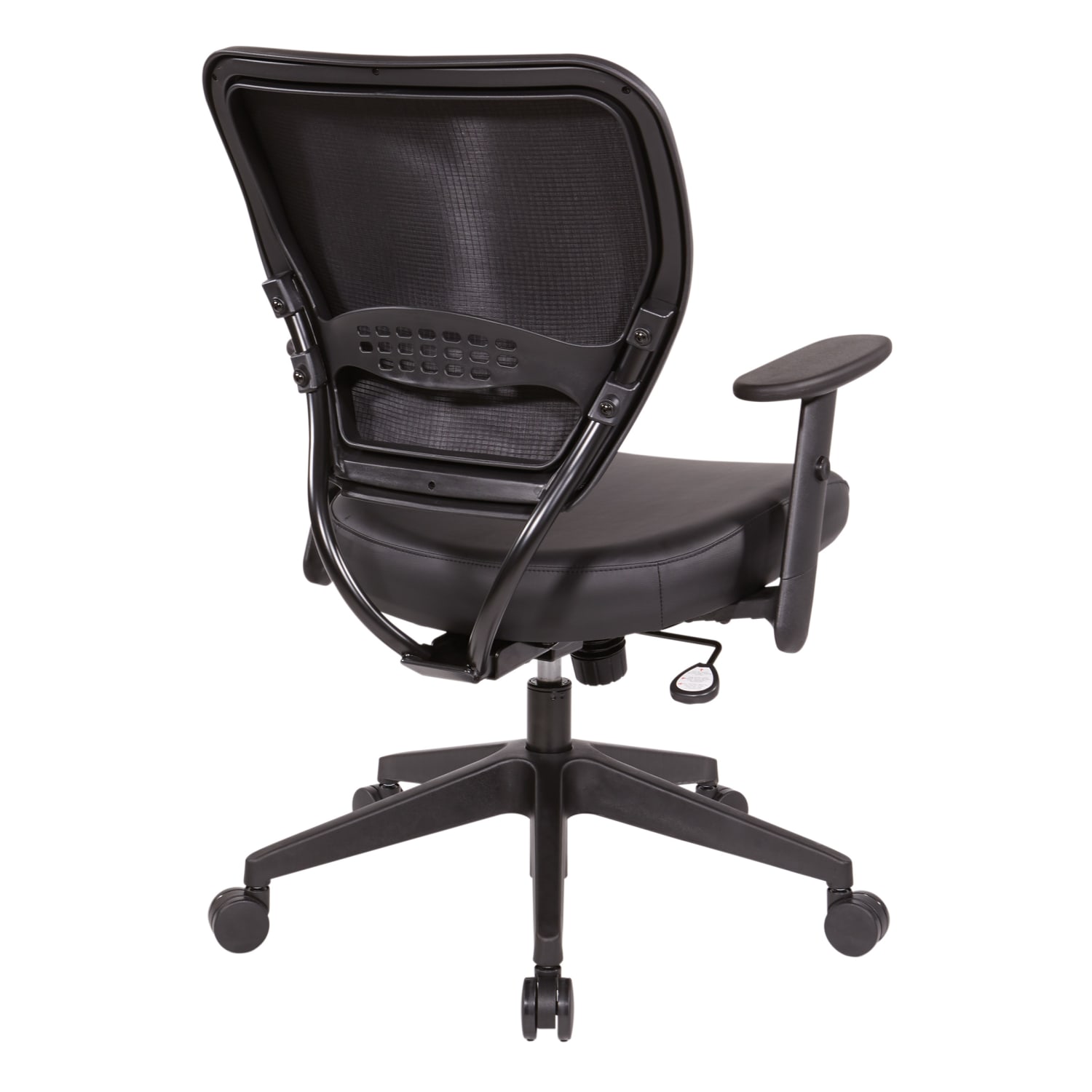 Office Star Space Seating 55 Series Antimicrobial Task Chair, Black - Image 4