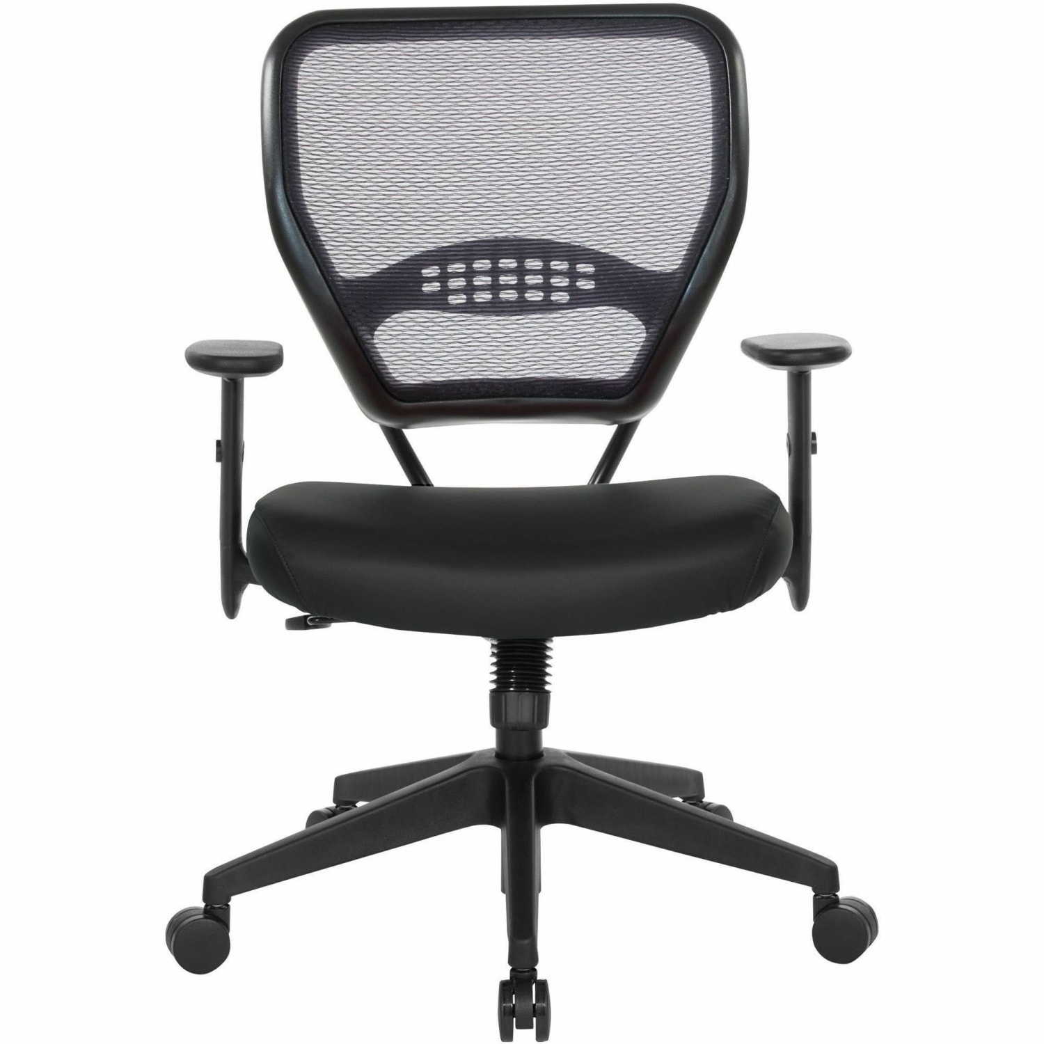 Office Star Space Seating 55 Series Antimicrobial Task Chair, Black - Image 6