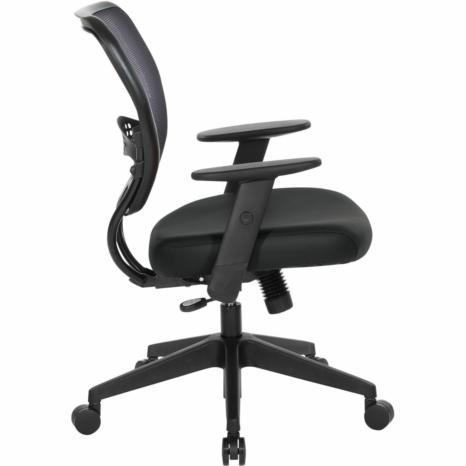 Office Star Space Seating 55 Series Antimicrobial Task Chair Black PopularChairscom Office Star Space Seating 55 Series Antimicrobial Task Chair Black PopularChairscom