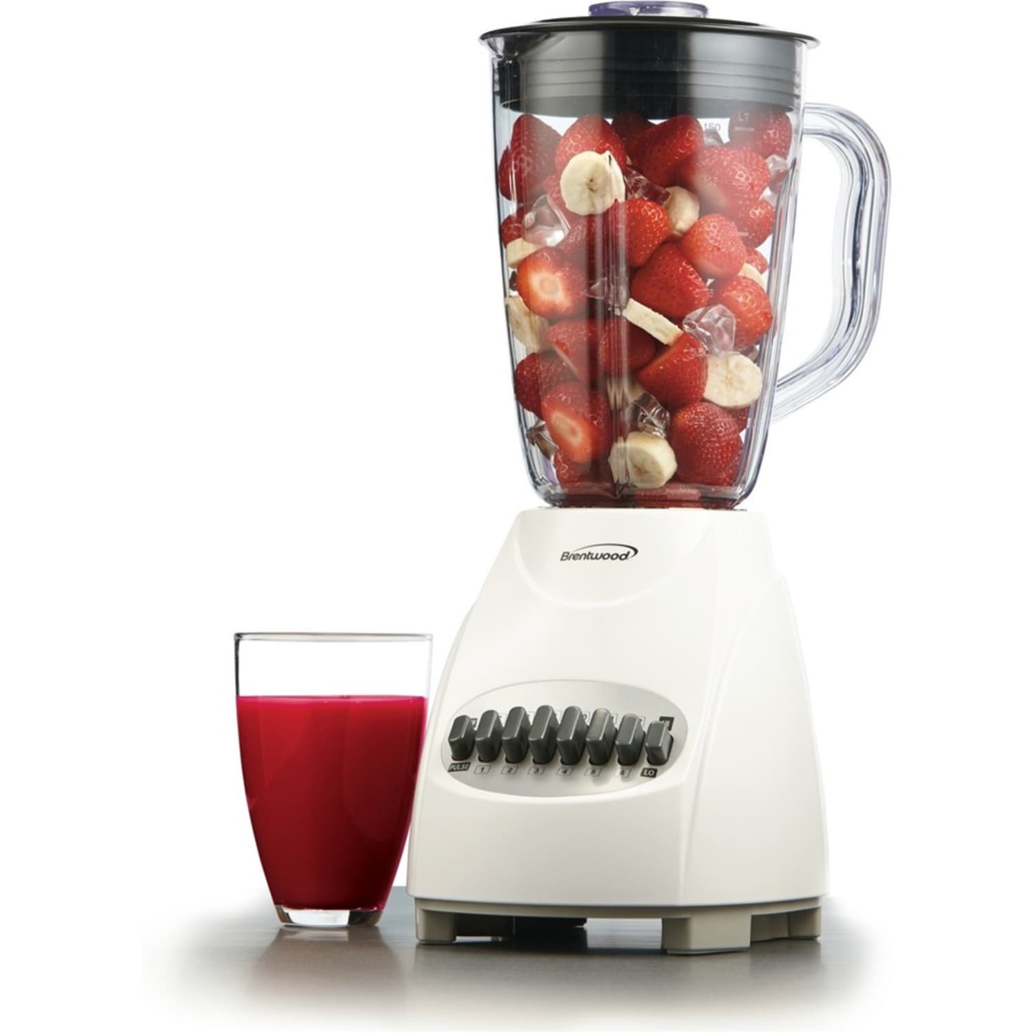 Brentwood 12-Speed Blender, White - Image 5