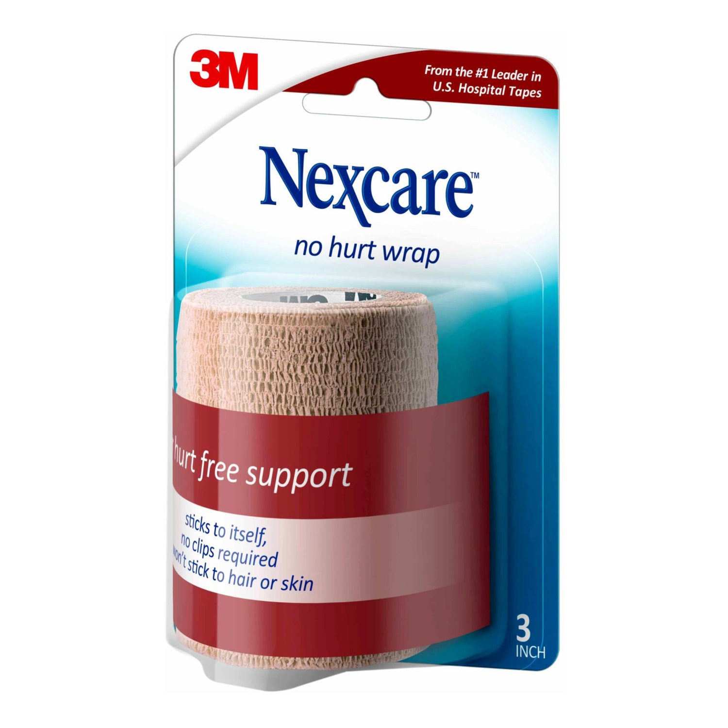 3M Nexcare Coban Self-Adherent Bandages, 3inx 5 Yd. Stretched, Tan - Image 3