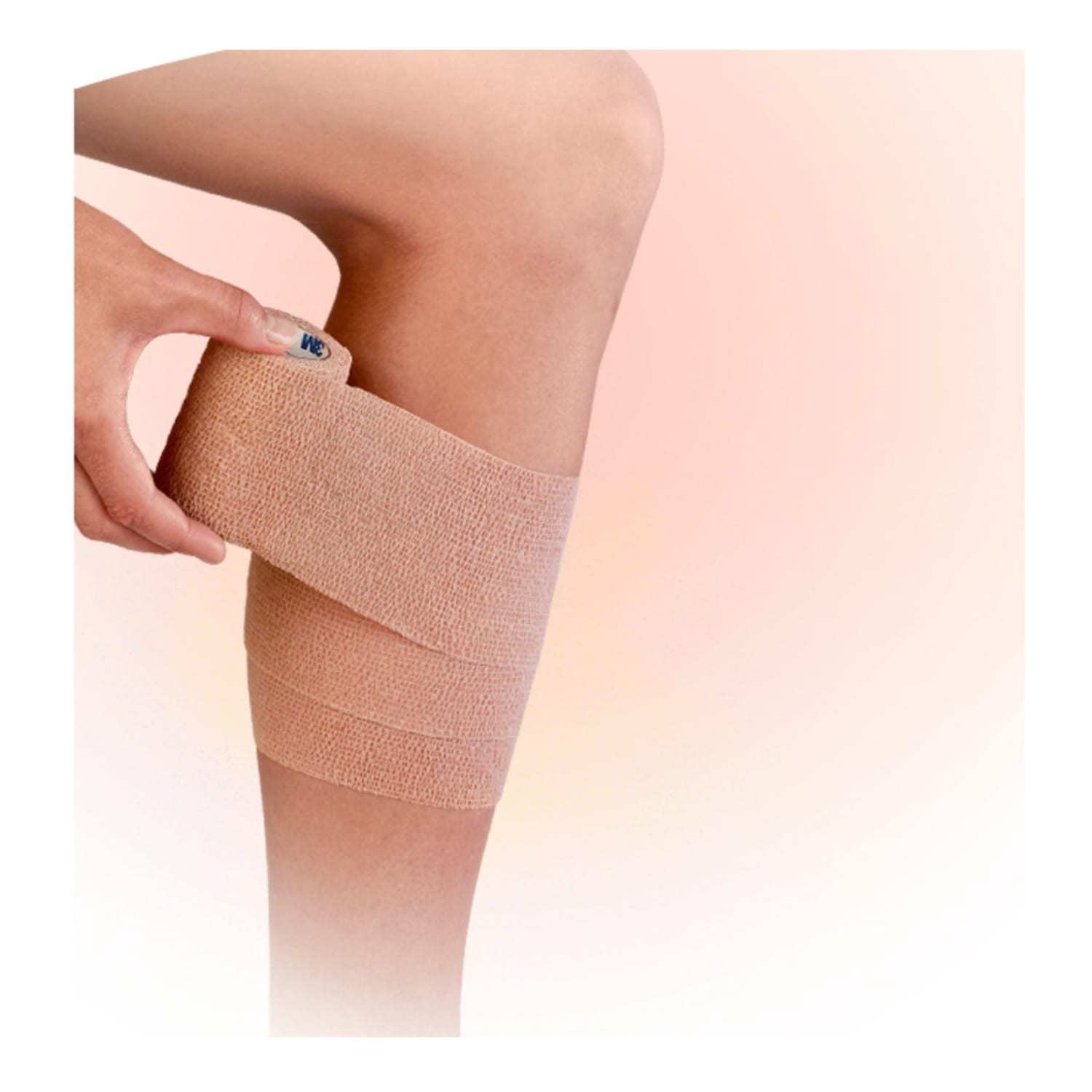 3M Nexcare Coban Self-Adherent Bandages, 3inx 5 Yd. Stretched, Tan - Image 6
