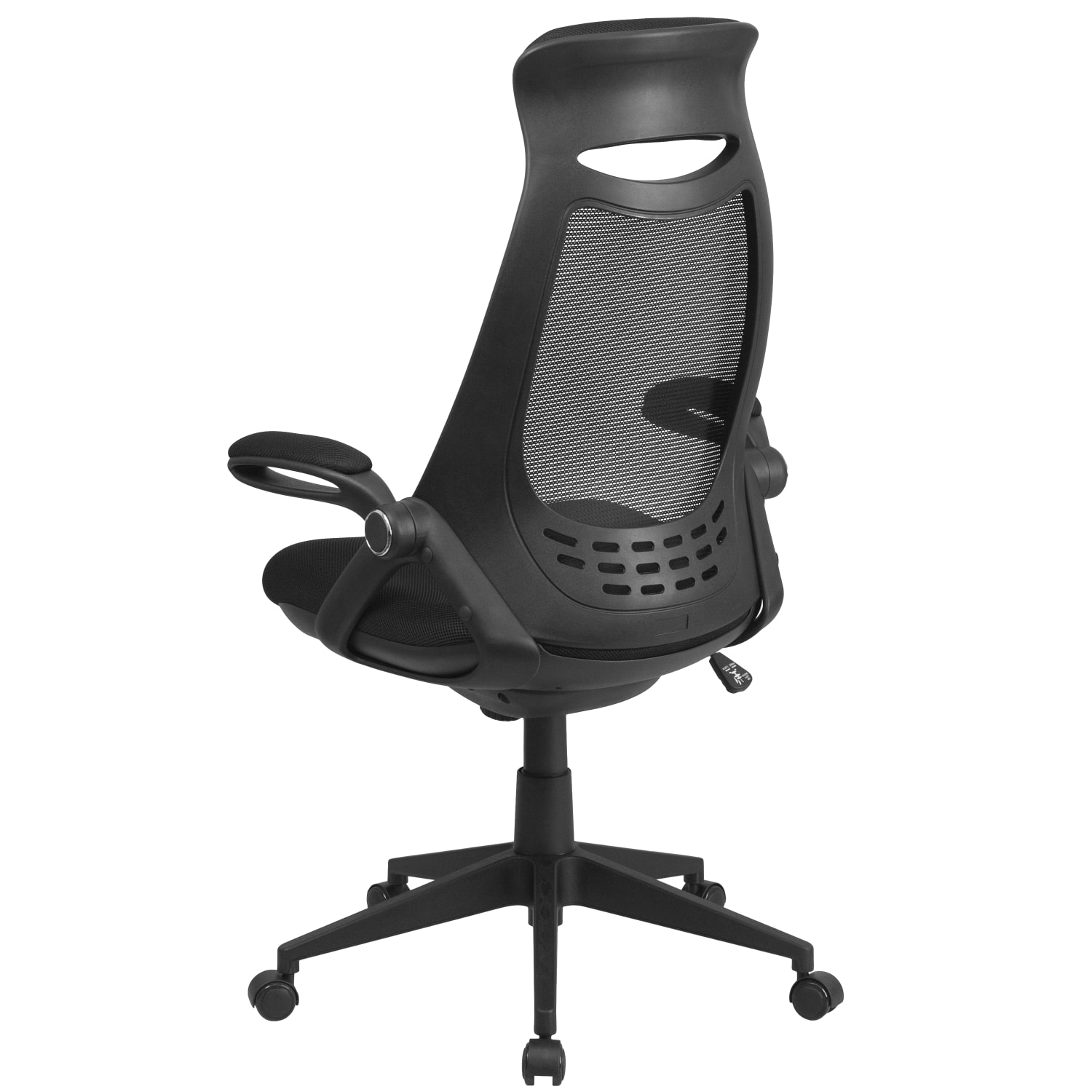 Flash Furniture Mesh HighBack Swivel Chair Black PopularChairscom Flash Furniture Mesh High Back Swivel Chair Black PopularChairscom