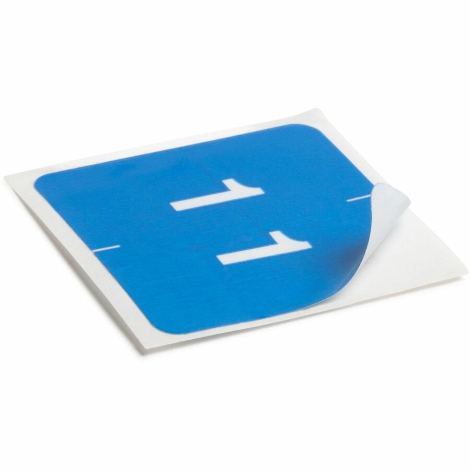 Smead DCC and DCCRN Color-Coded Numeric Labels, SMD67421, "Number", 1 1/2inW x 1 1/2inL, Light Blue, 250 Per Roll - Image 6