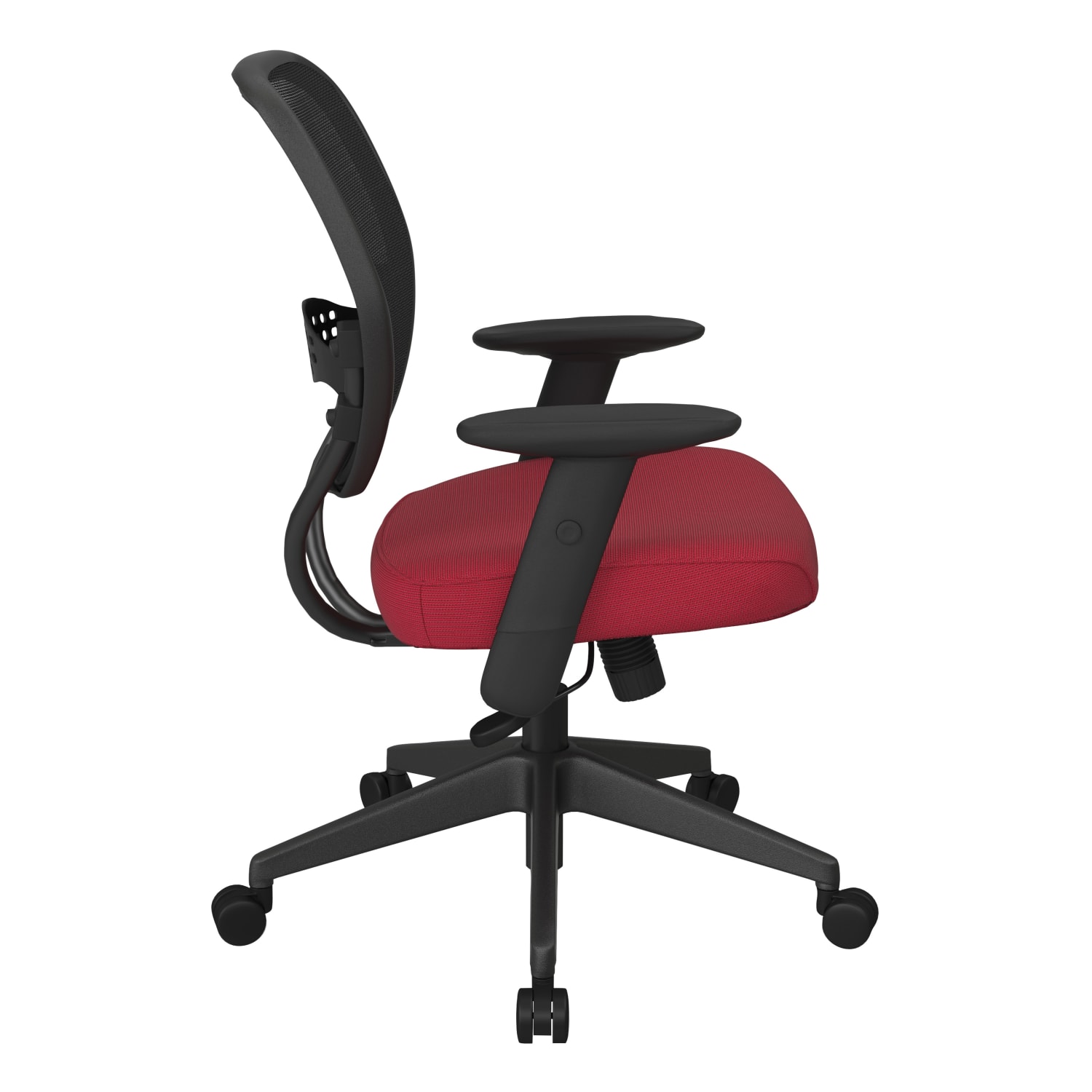 Office Star 55 Series Professional AirGrid Back Manager Office Chair, Rouge - Image 3