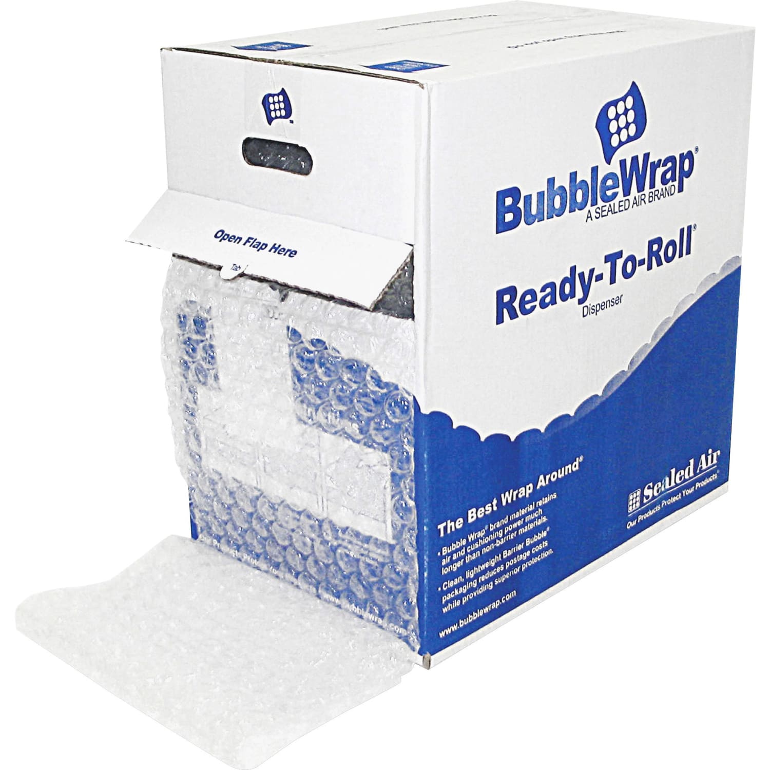 Sealed Air Cellular Cushioning Material, 12 1/4inW, Medium Bubble (5/16in), 100 Feet (Bonus Length) - Image 3