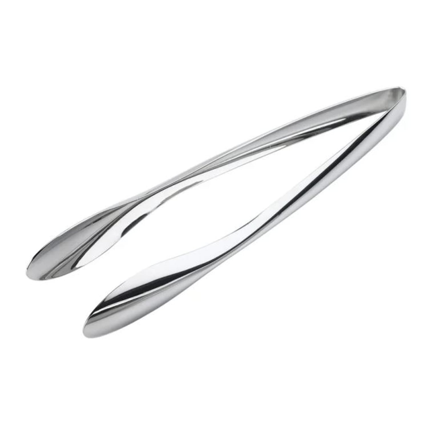 Hoffman Browne Stainless Steel Utility Tongs, 14in, Silver, Pack Of 48 Tongs