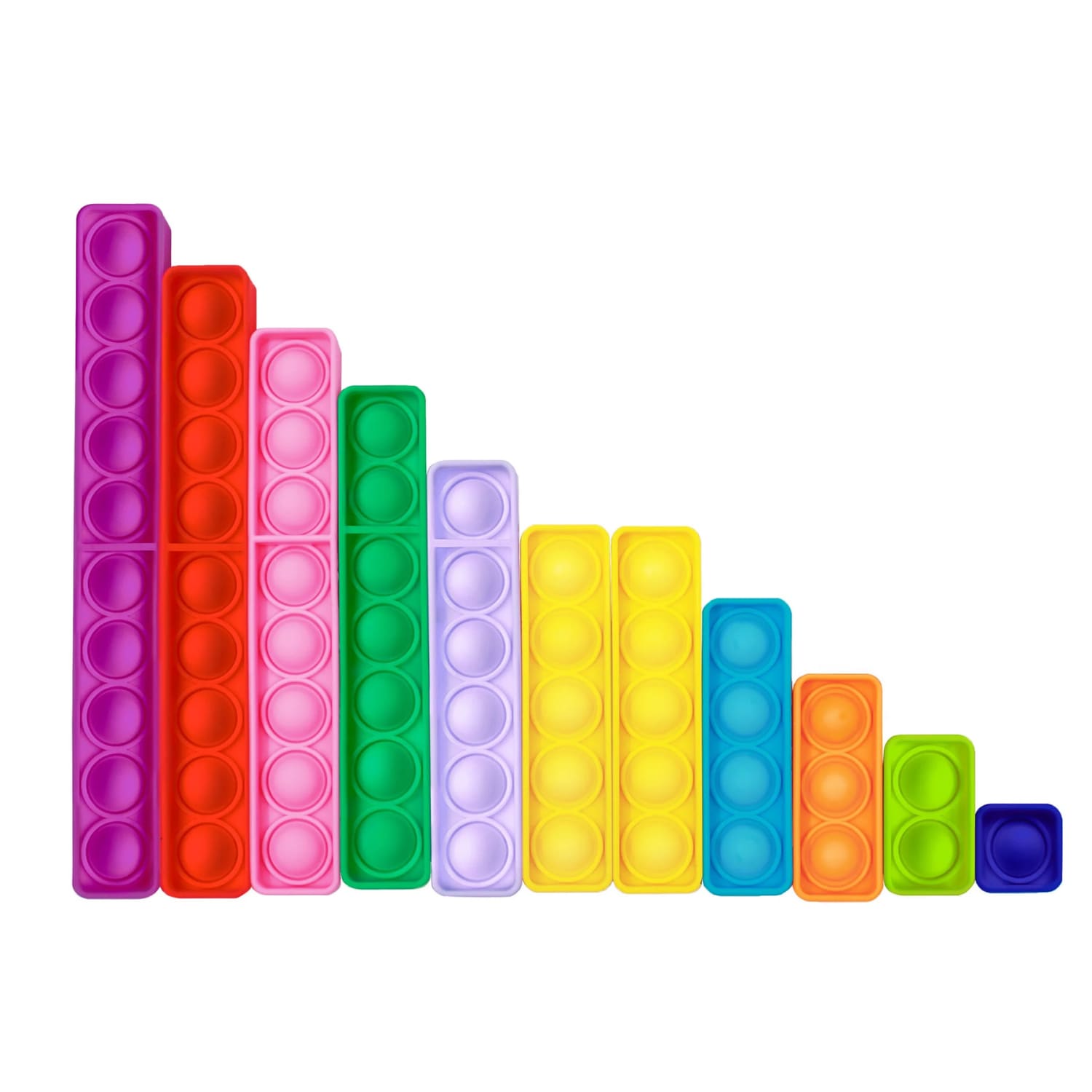 Junior Learning Number Rod Bubble Boards, Set Of 11 - Image 4