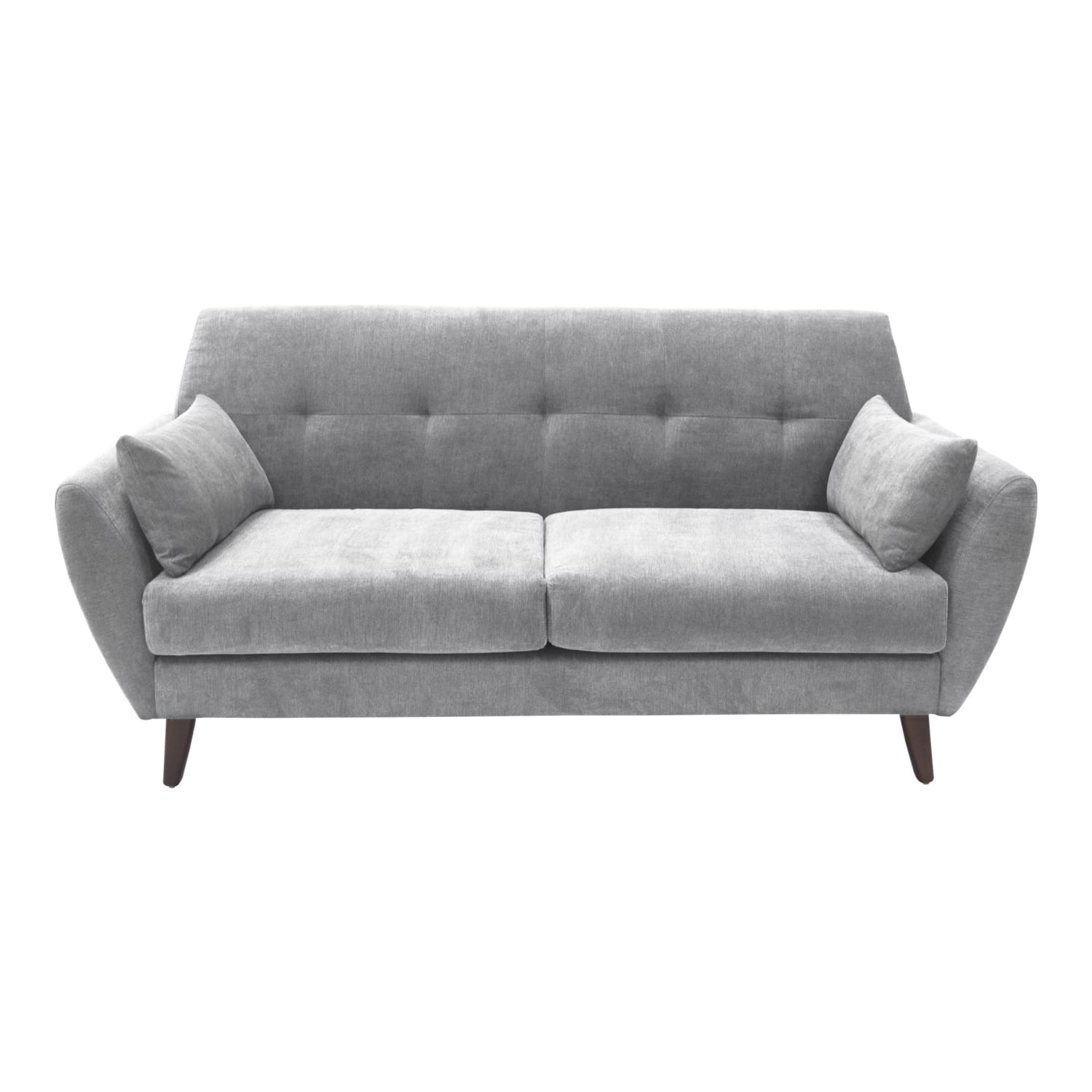 Serta® Artesia Collection Sofa, Smoke Gray/Chestnut - Image 11