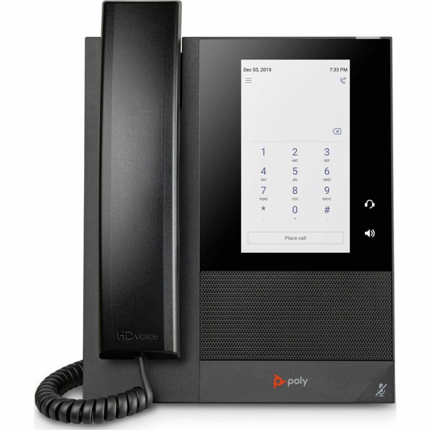 Poly CCX 400 Business Media Phone for Microsoft Teams and PoE-enabled GSA/TAA - 24 x Total Line - VoIP - 5in LCD - 2 x Network (RJ-45) - PoE Ports - Image 5