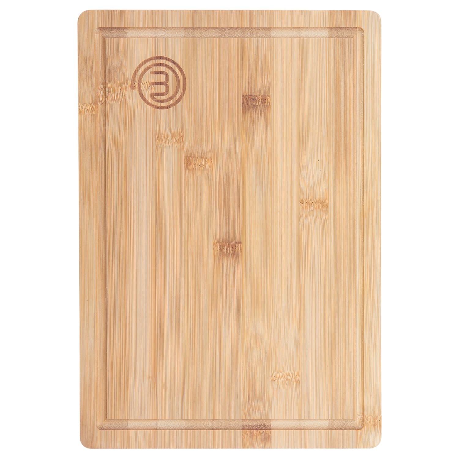 MasterChef 3-Piece Bamboo Cutting Board Set, Beige - Image 3