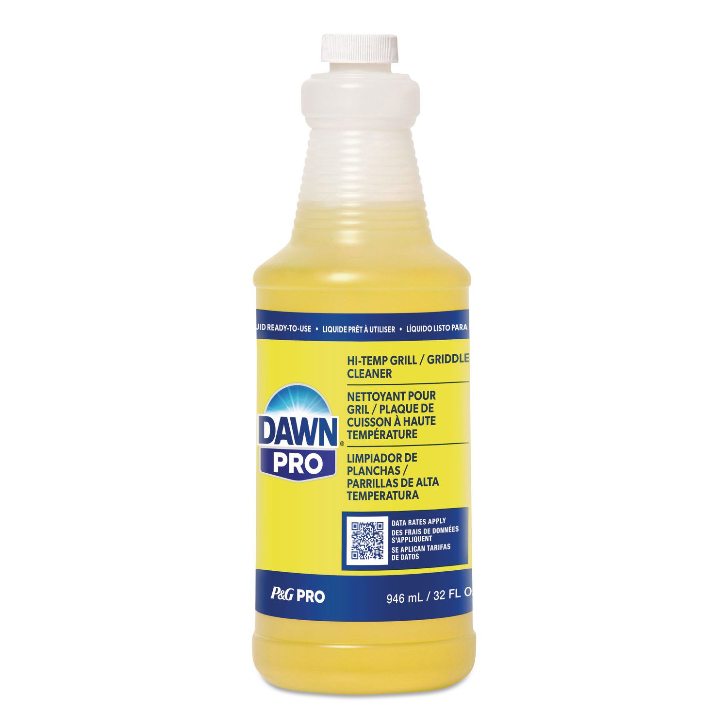 DAWN PRO Hi-Temp Grill and Griddle Cleaner, 32 oz Bottle, 6/Carton - Image 3