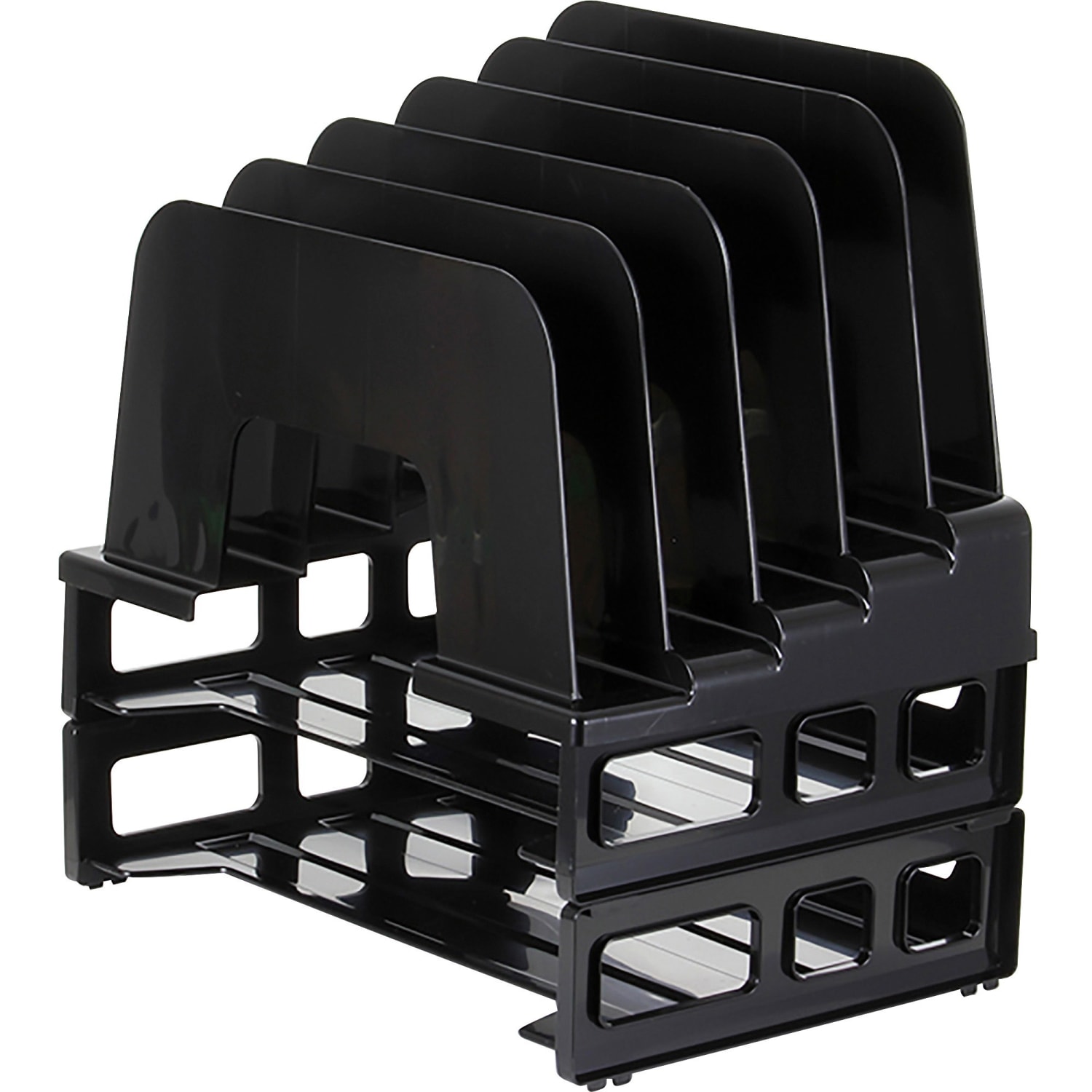 OIC Tray/Incline Sorter Combo, Black - Image 3