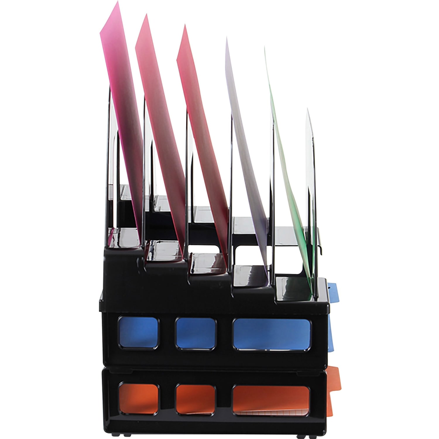 OIC Tray/Incline Sorter Combo, Black - Image 5