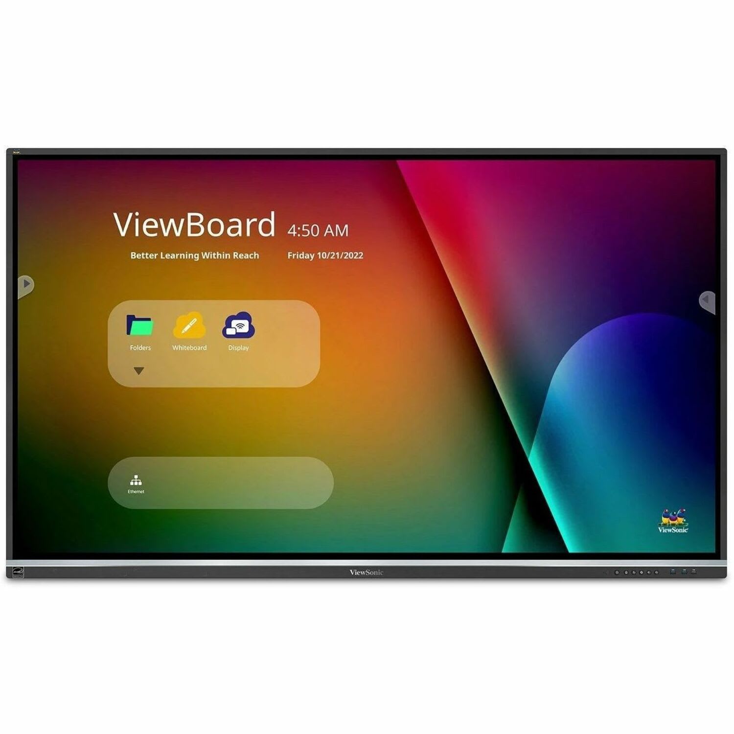 ViewSonic IFP7550 75 Inch ViewBoard 4K Interactive Flat Panel Display - Image 3