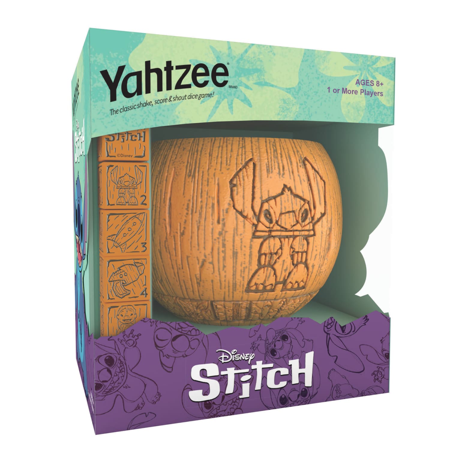 USAopoly YAHTZEE Disney Stitch Dice Game - Image 3